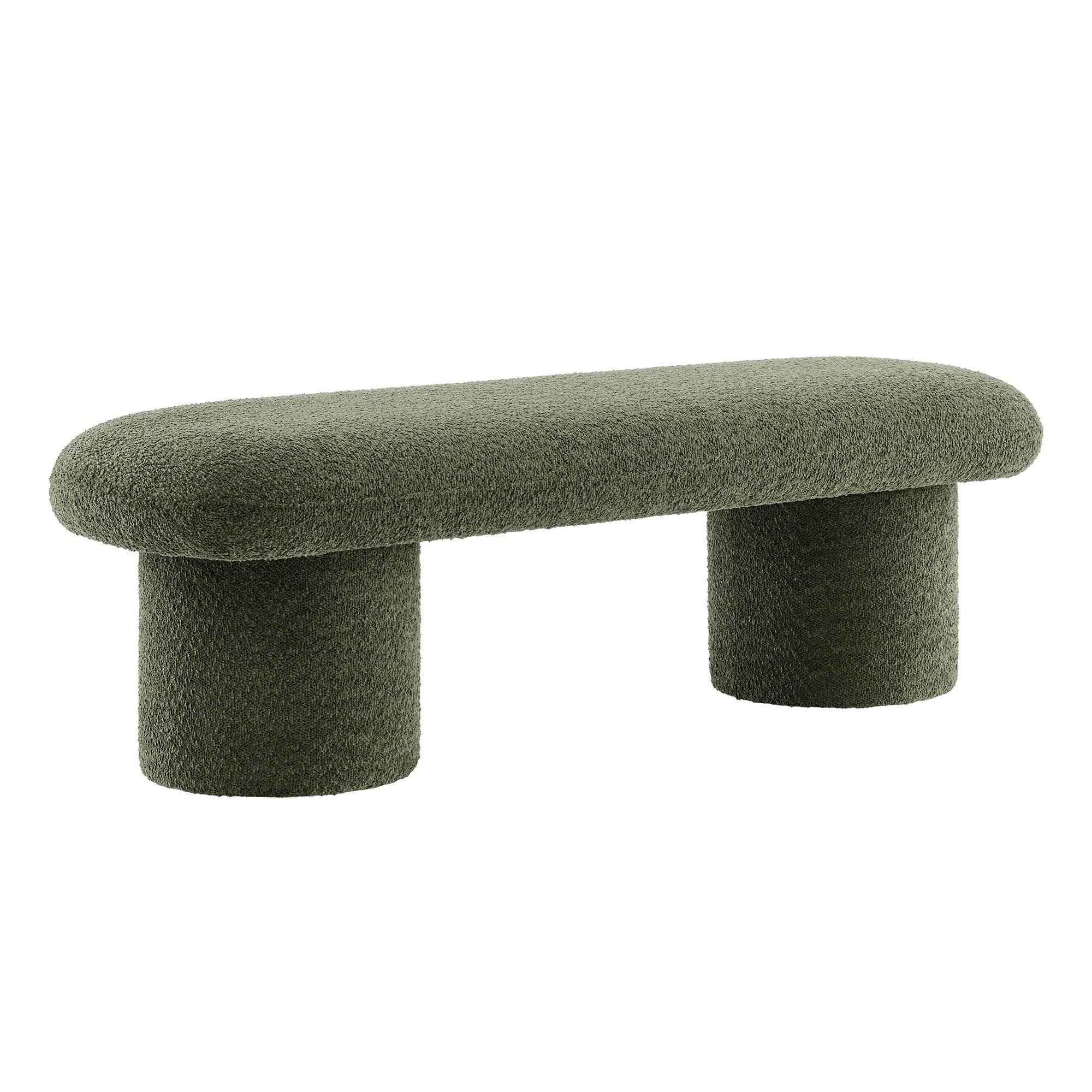 Orla Chenille Upholstered Bench