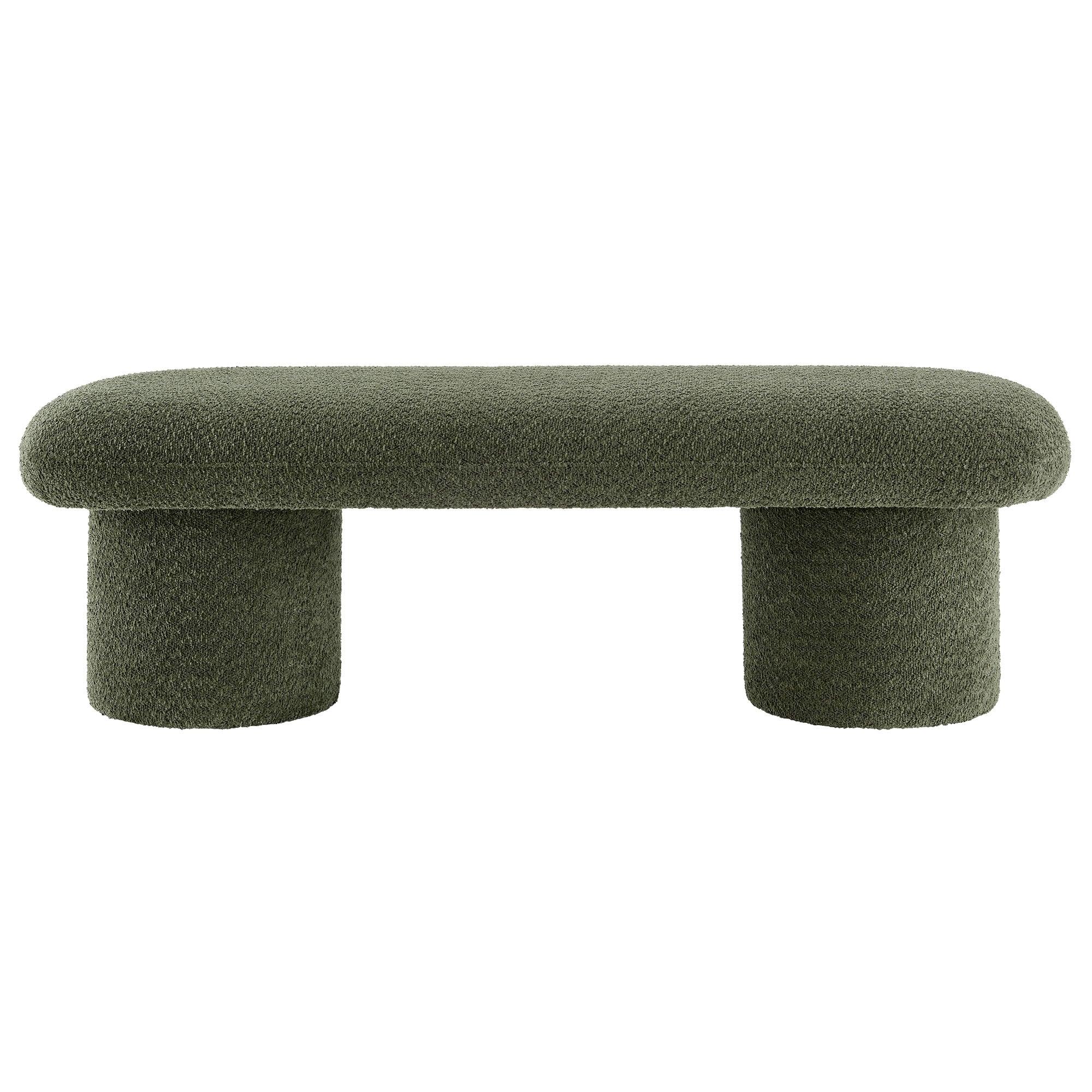 Orla Chenille Upholstered Bench