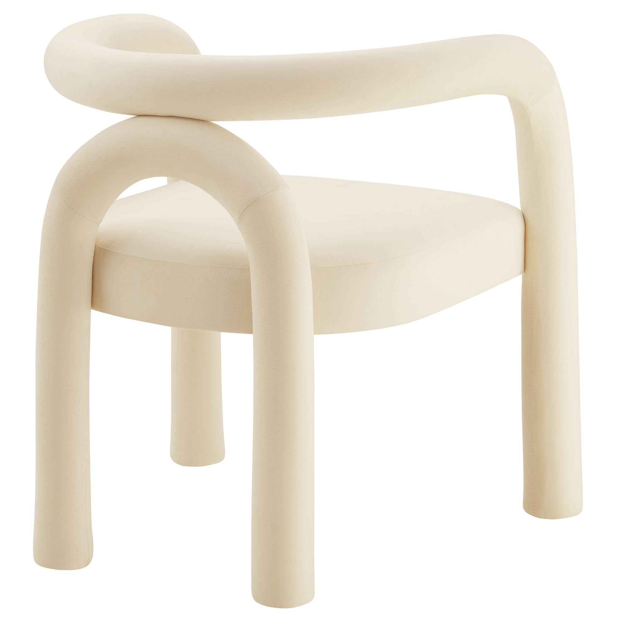 Astrid Performance Velvet Dining Chair