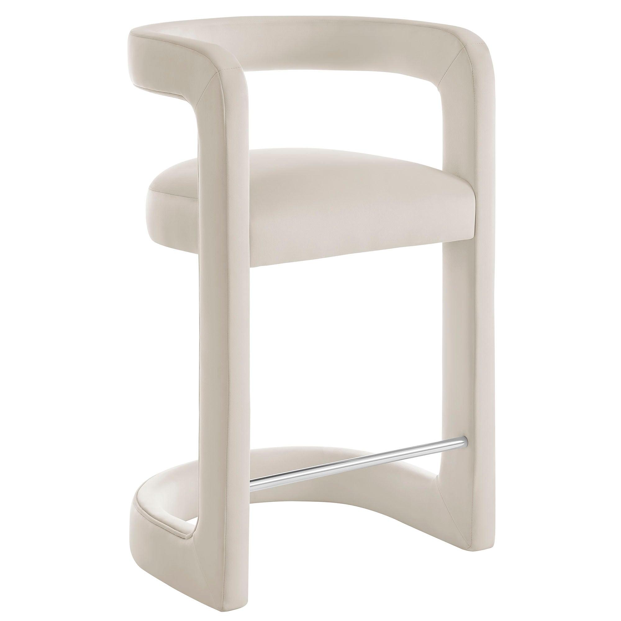 Winslow Performance Velvet Counter Stool