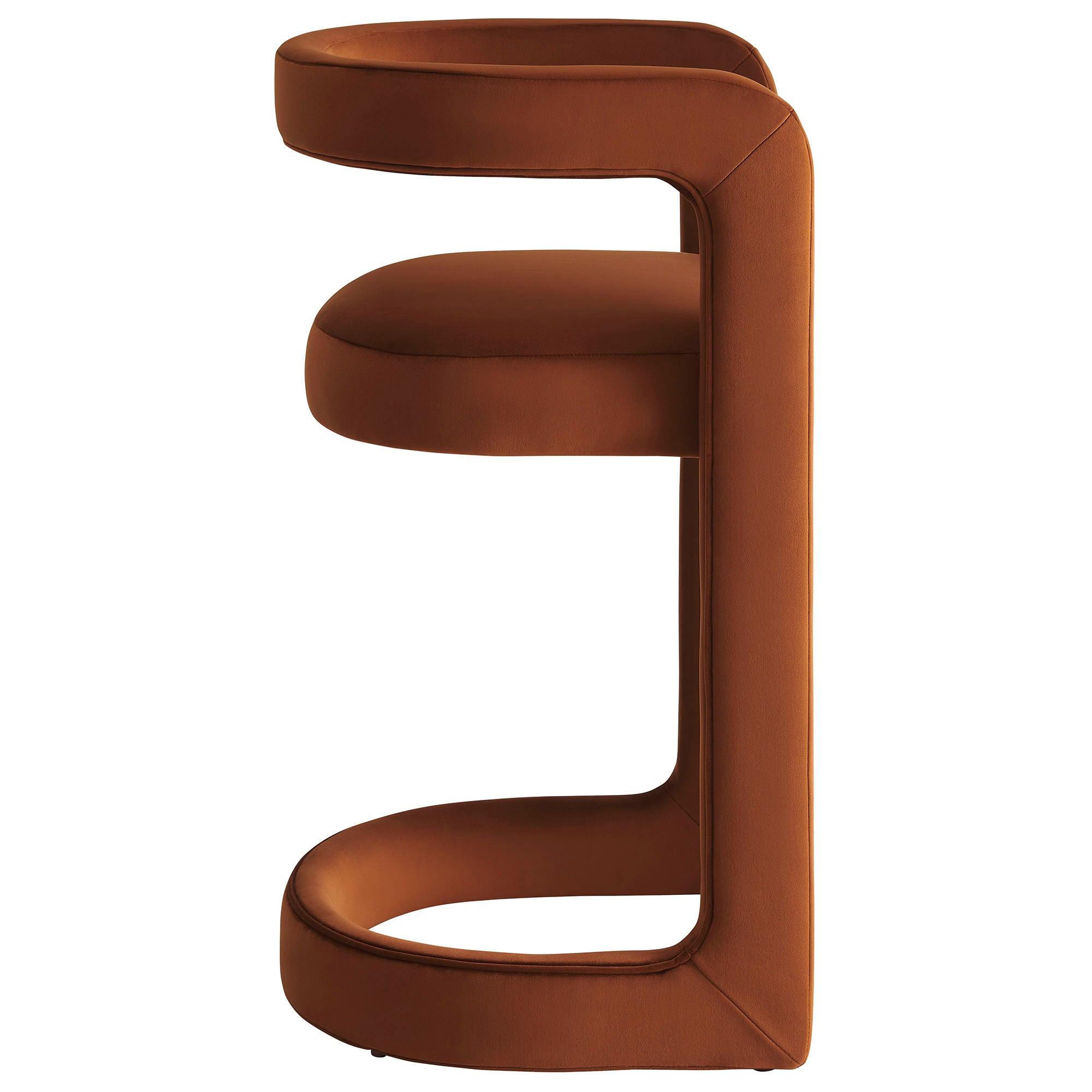 Winslow Performance Velvet Counter Stool