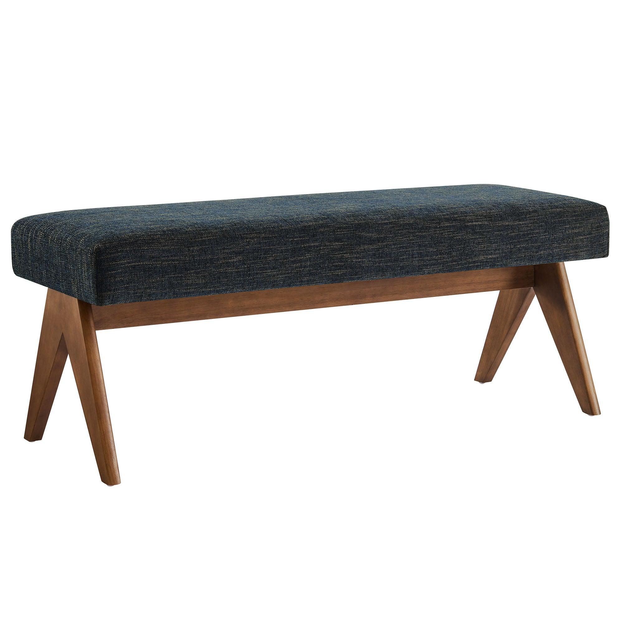 Lyra 47" Fabric Upholstered Bench