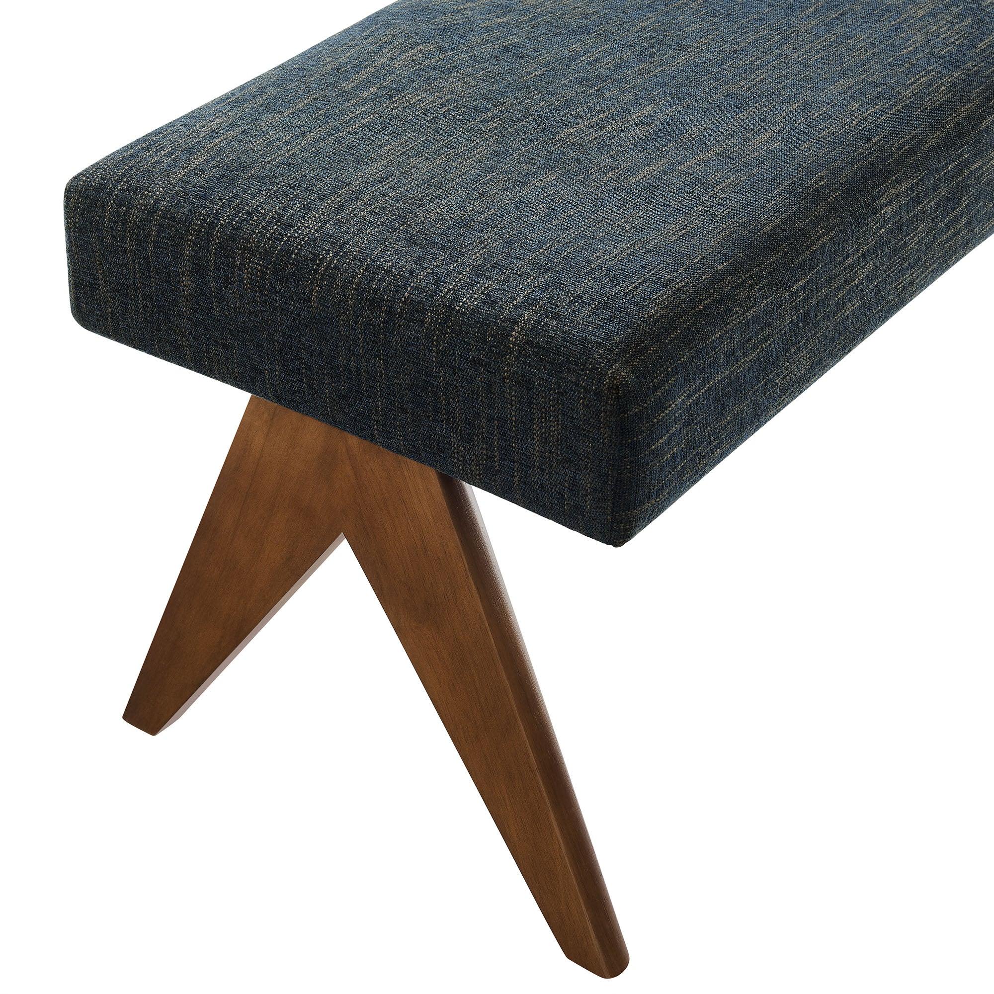 Lyra 47" Fabric Upholstered Bench