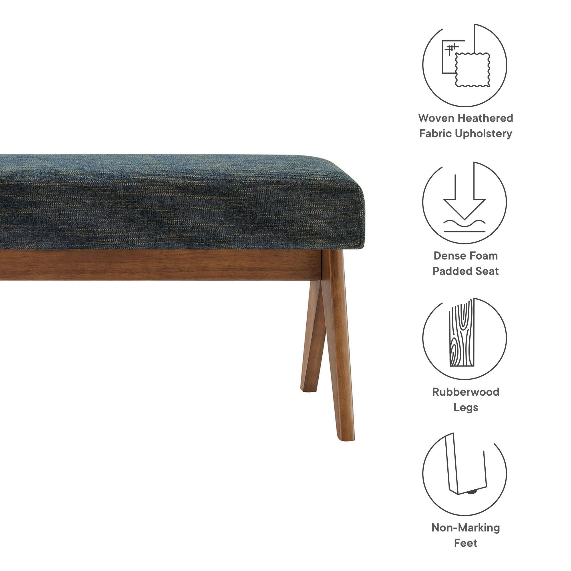 Lyra 47" Fabric Upholstered Bench