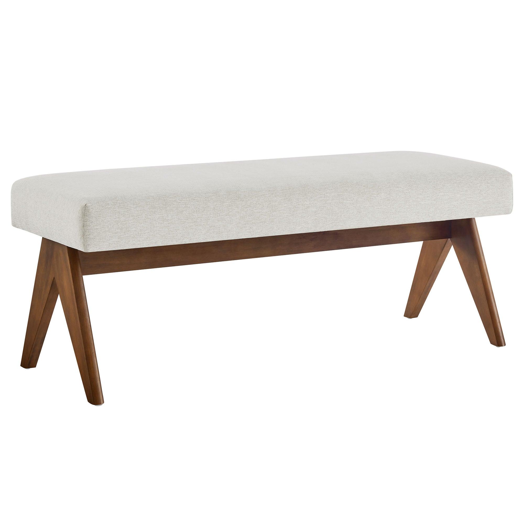 Lyra 47" Fabric Upholstered Bench