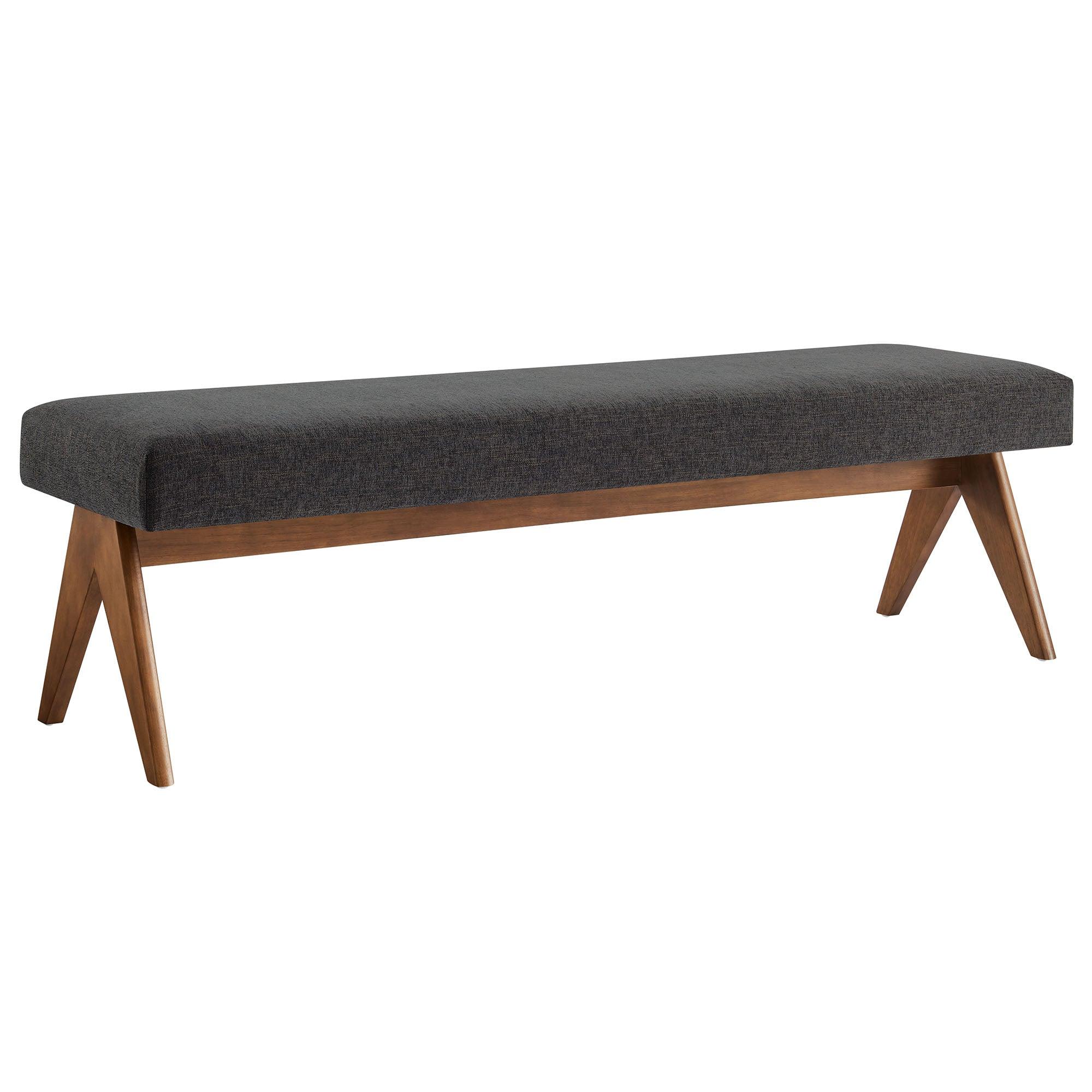 Lyra 63" Fabric Upholstered Bench