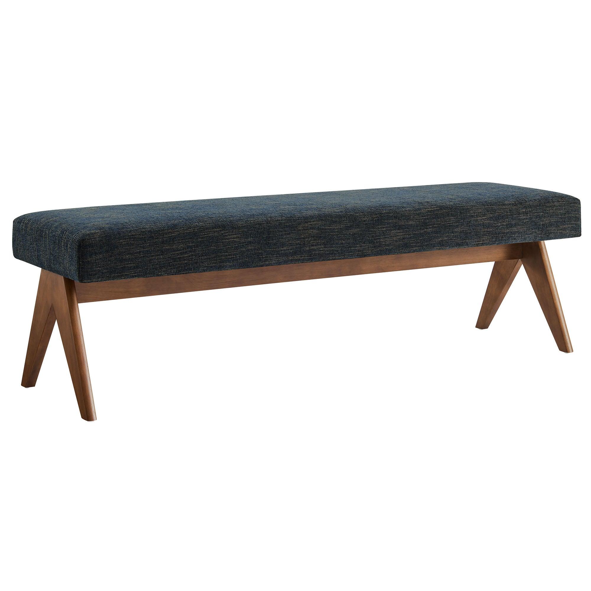 Lyra 63" Fabric Upholstered Bench