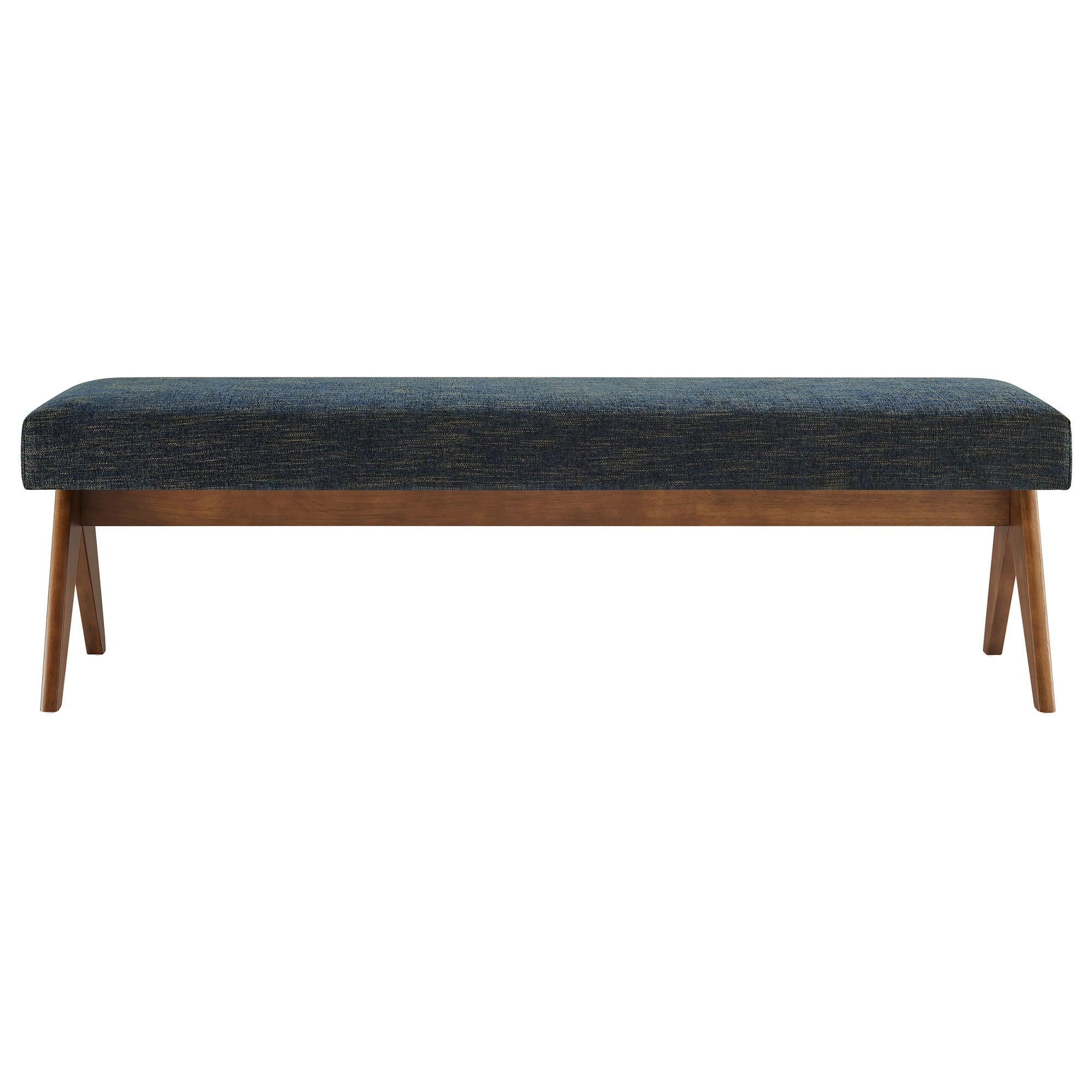 Lyra 63" Fabric Upholstered Bench