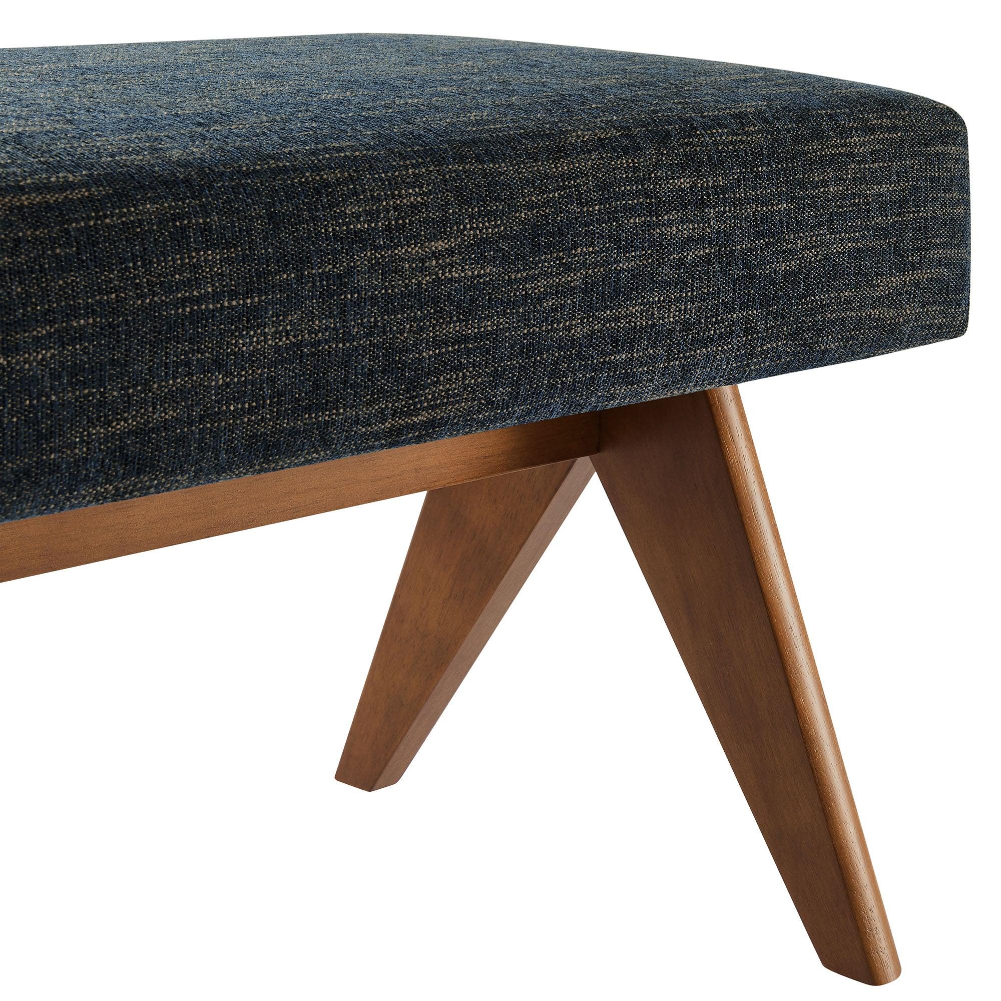 Lyra 63" Fabric Upholstered Bench