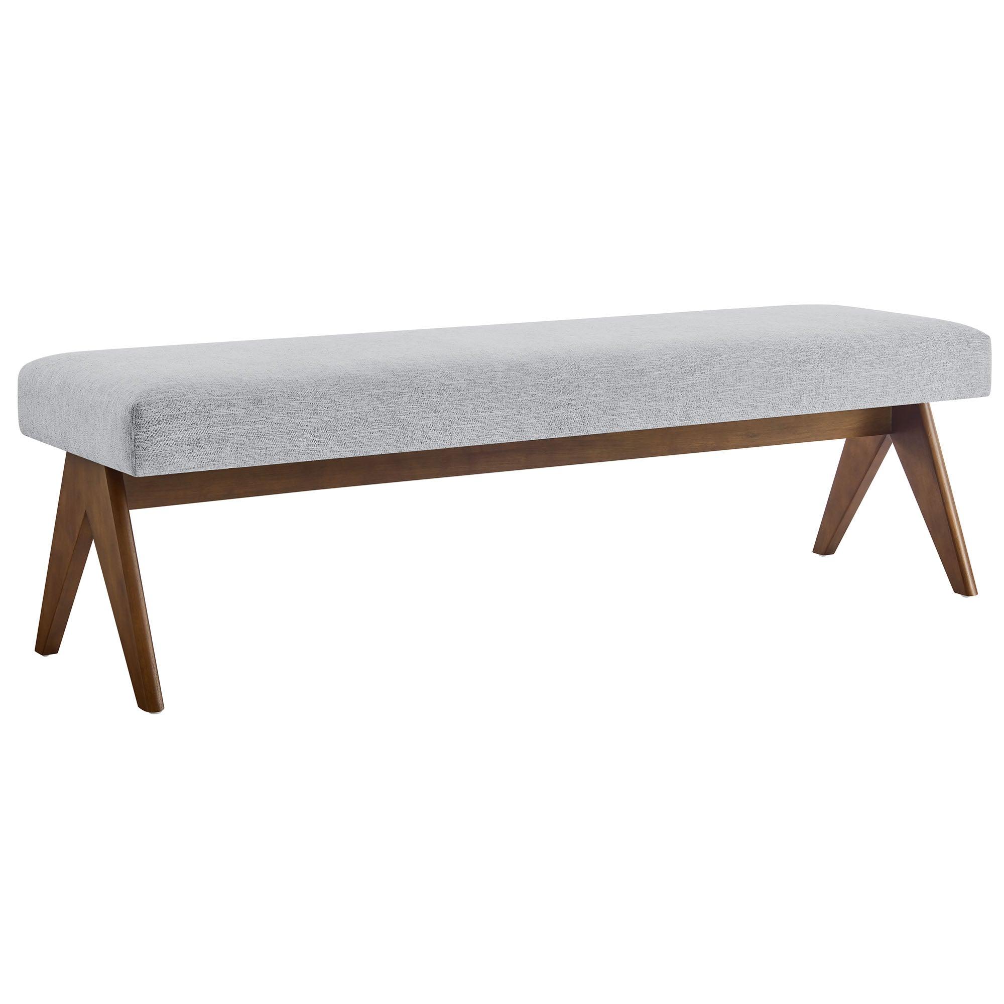 Lyra 63" Fabric Upholstered Bench