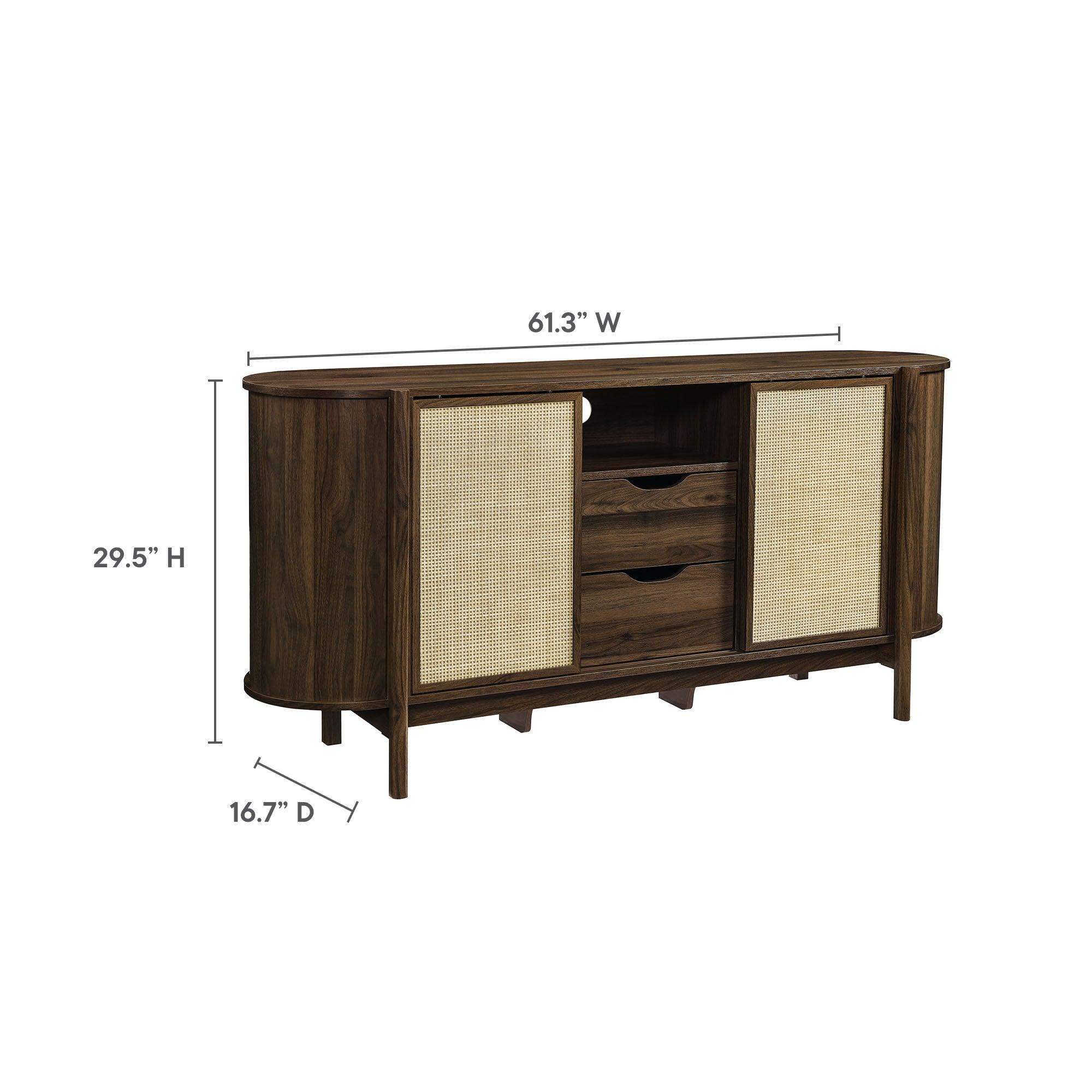 Reid 63" Curved Sideboard