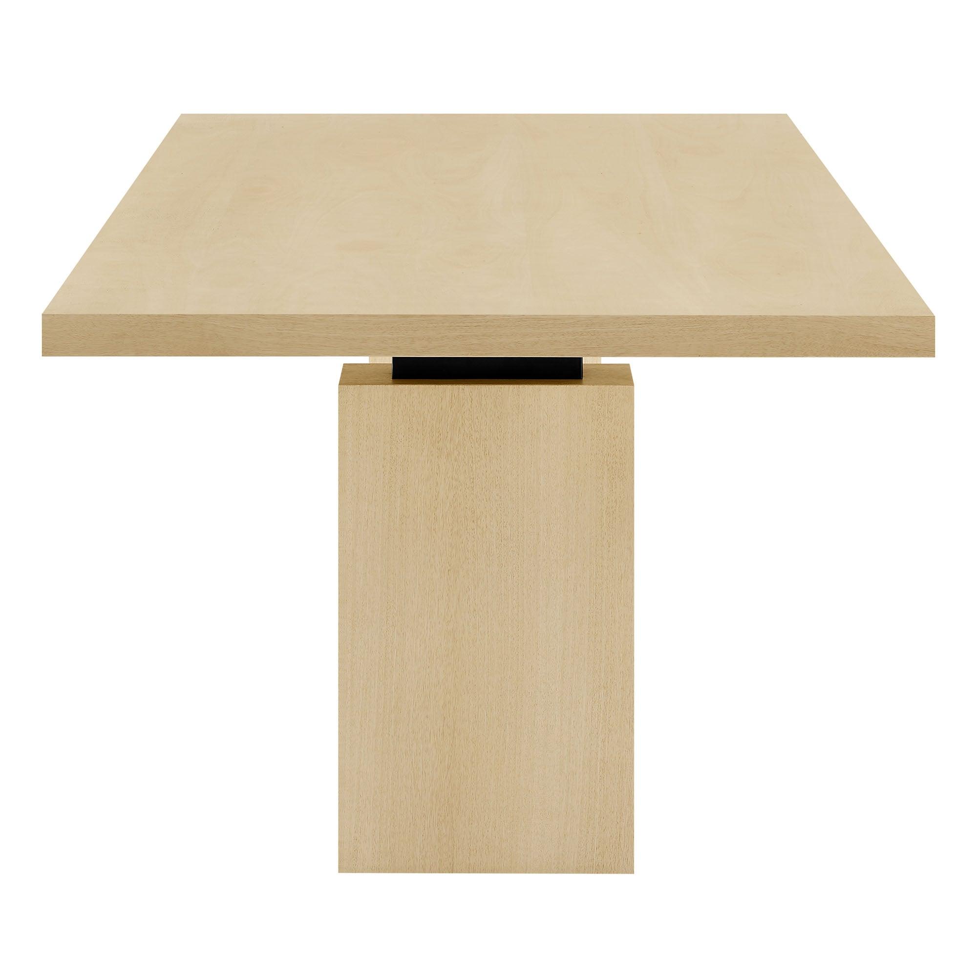 Piston 82" Rectangular Wood Dining Table