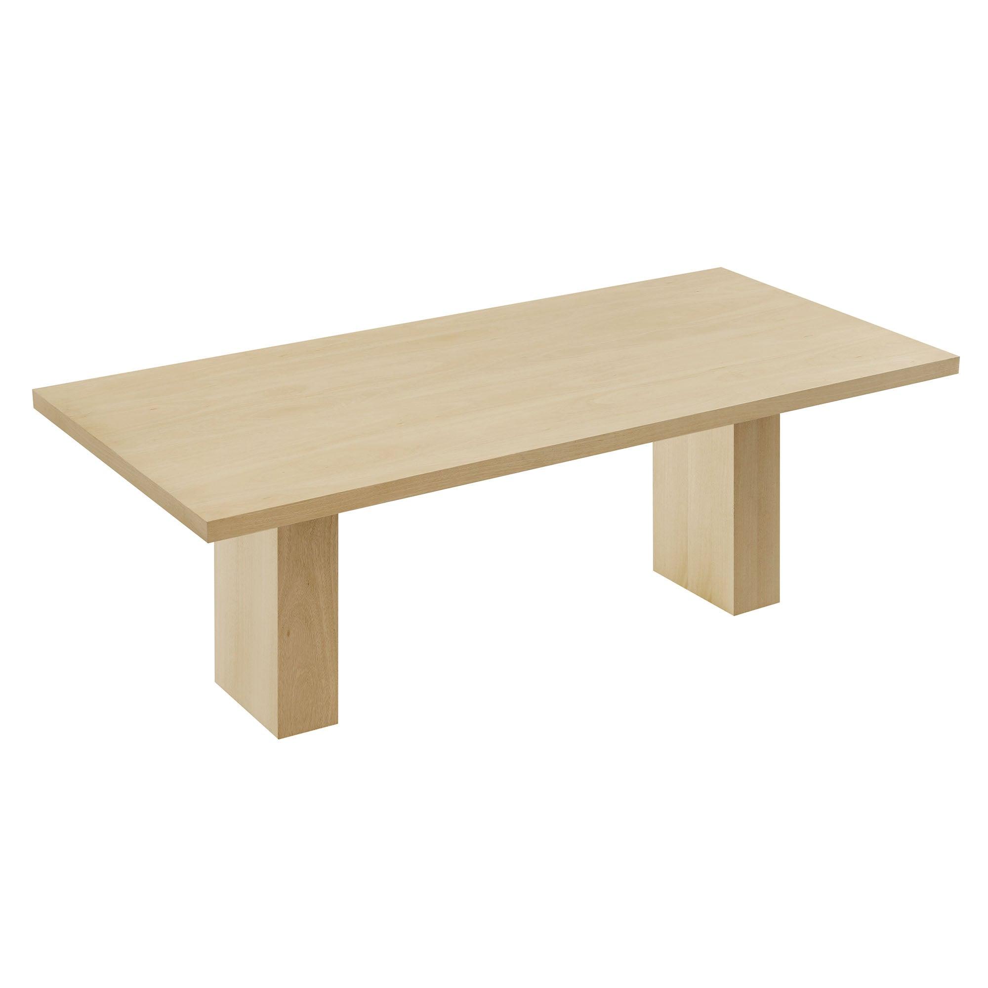 Piston 82" Rectangular Wood Dining Table