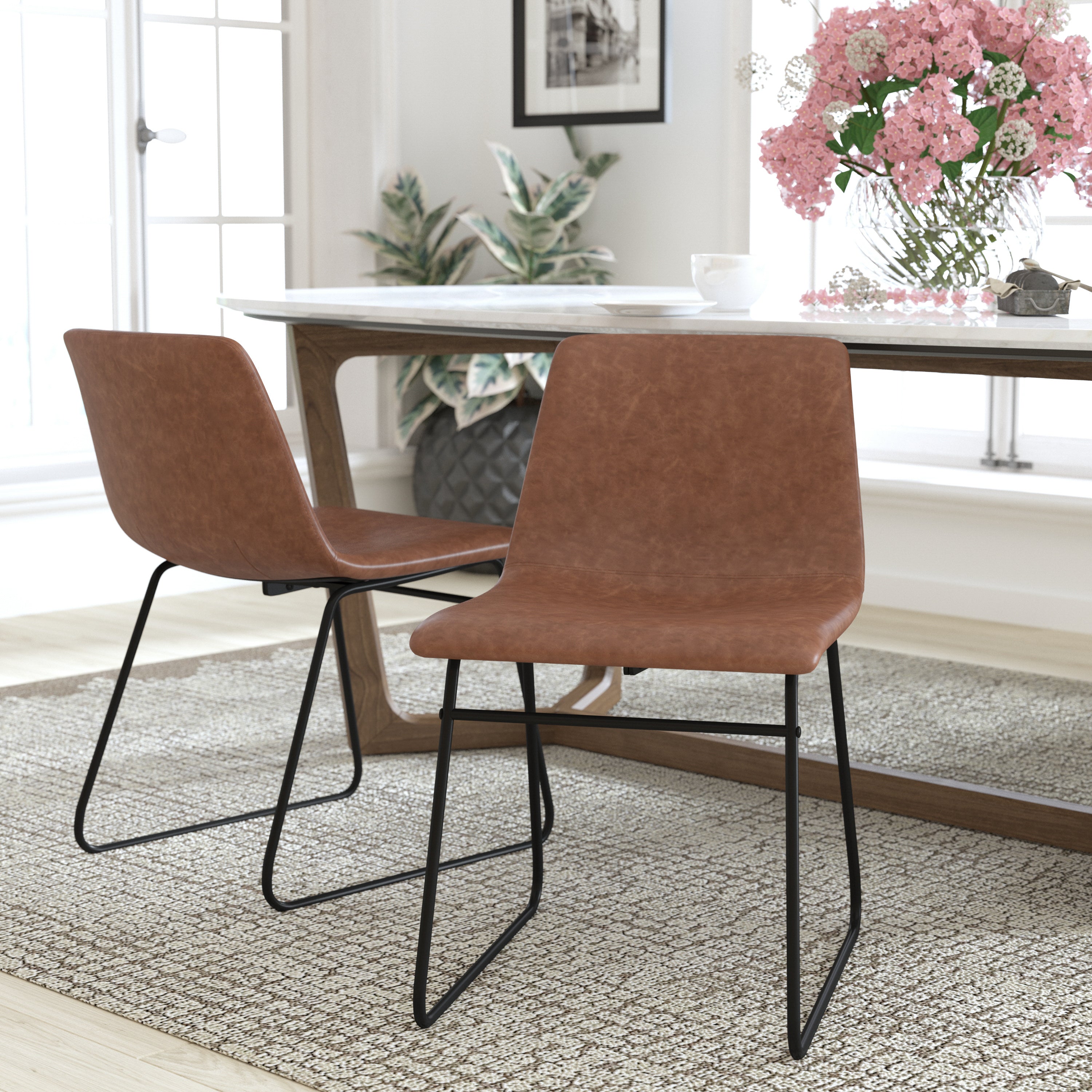 18 inch best sale wide dining chairs