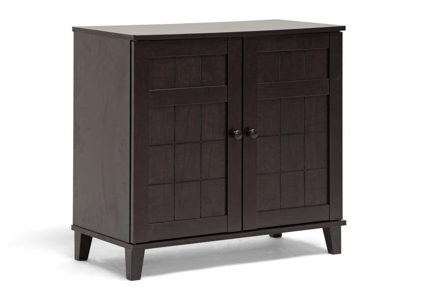 Glidden Wood Modern Shoe Cabinet (Short)