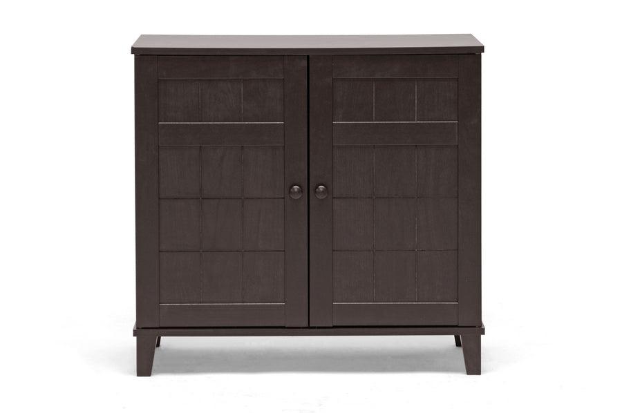 Glidden Wood Modern Shoe Cabinet (Short)