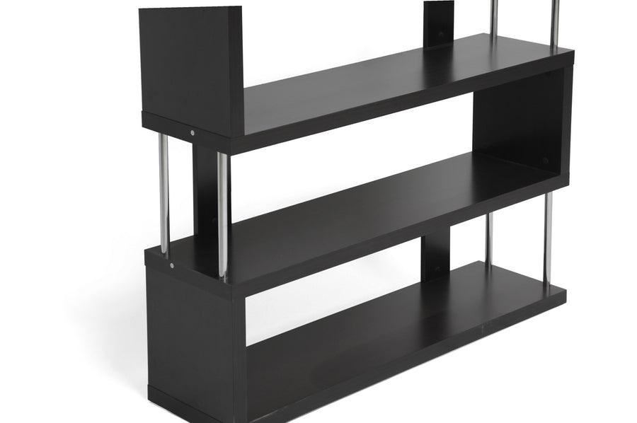 Barnes Three-Shelf Modern Bookcase