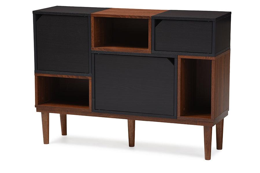 Anderson Mid-century Retro Modern and Espresso Wood Sideboard Storage Cabinet