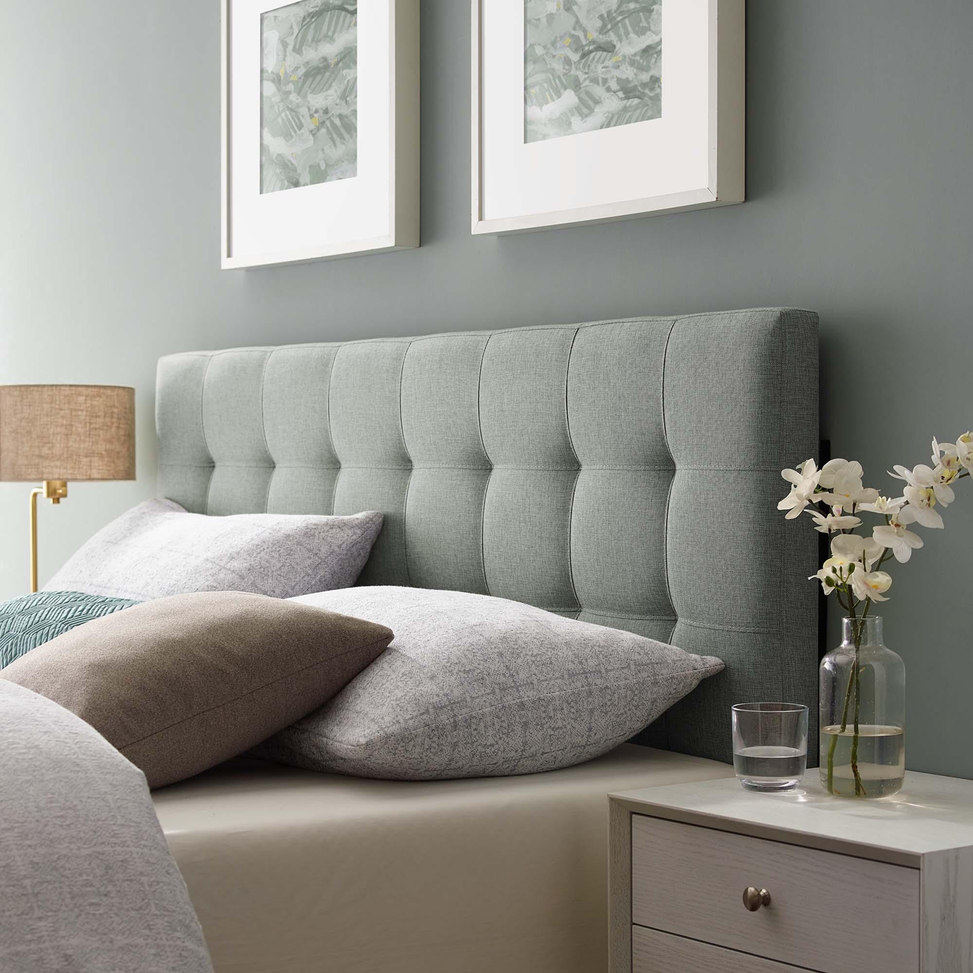 Lily Upholstered Fabric Headboard