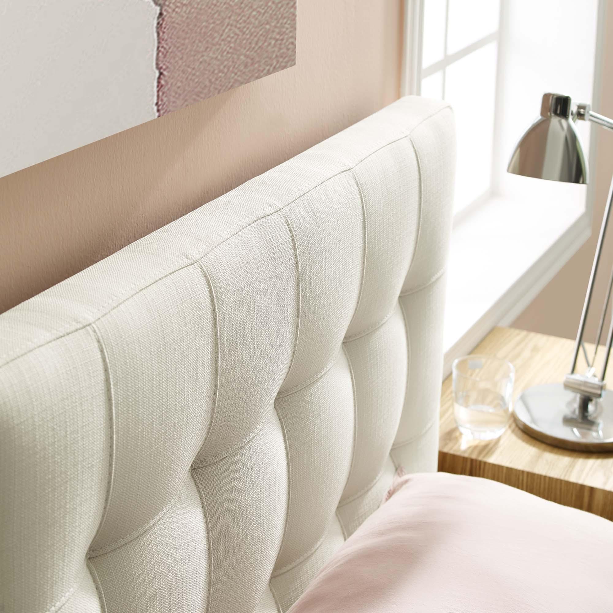 Lily Upholstered Fabric Headboard