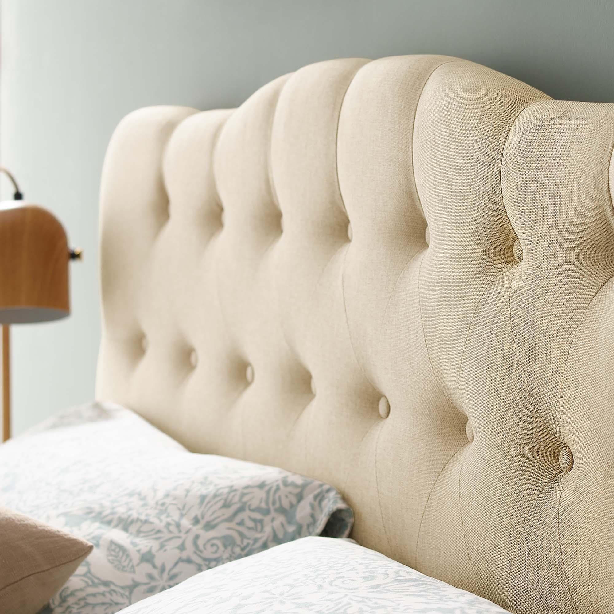 Annabel Upholstered Fabric Headboard