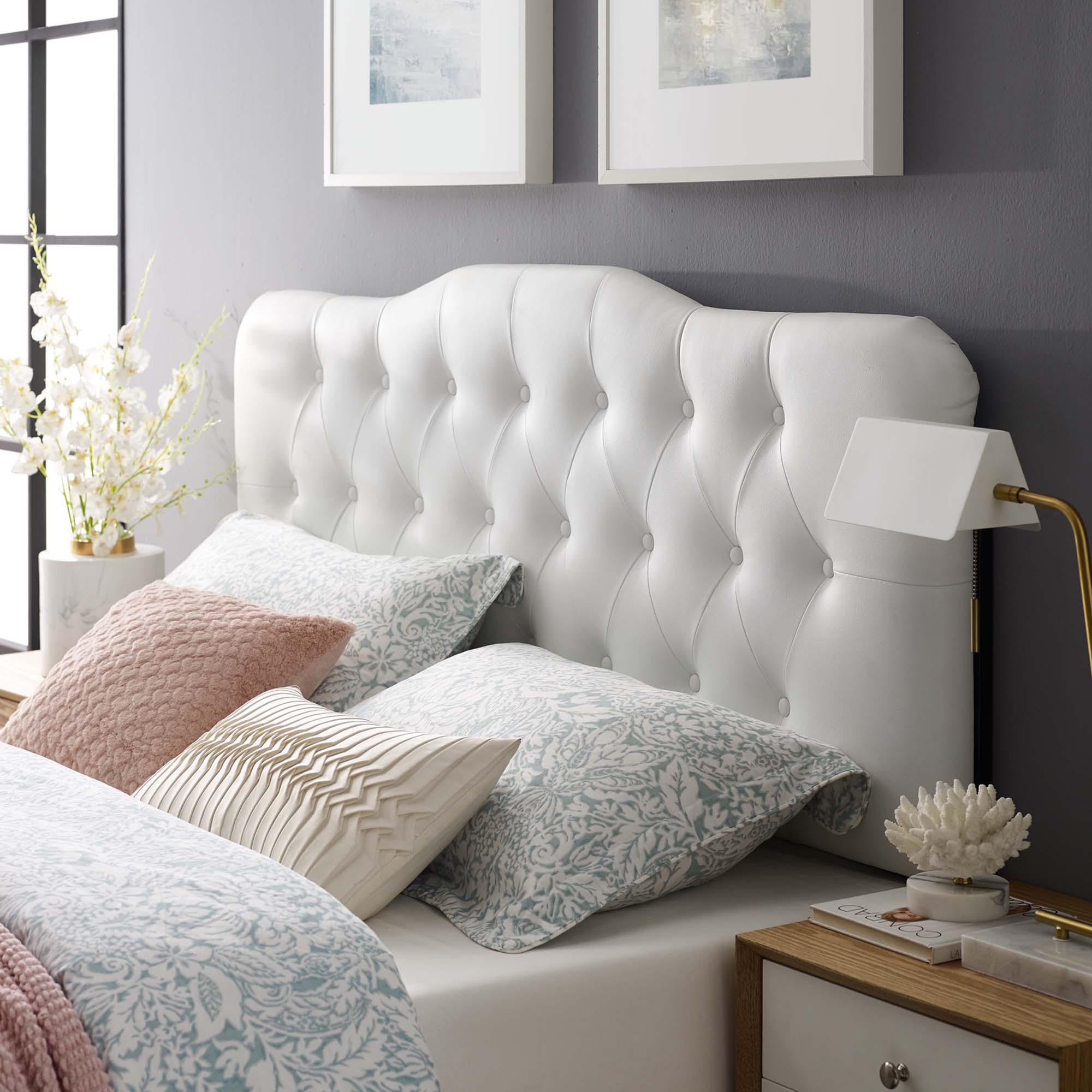 Annabel Upholstered Vinyl Headboard