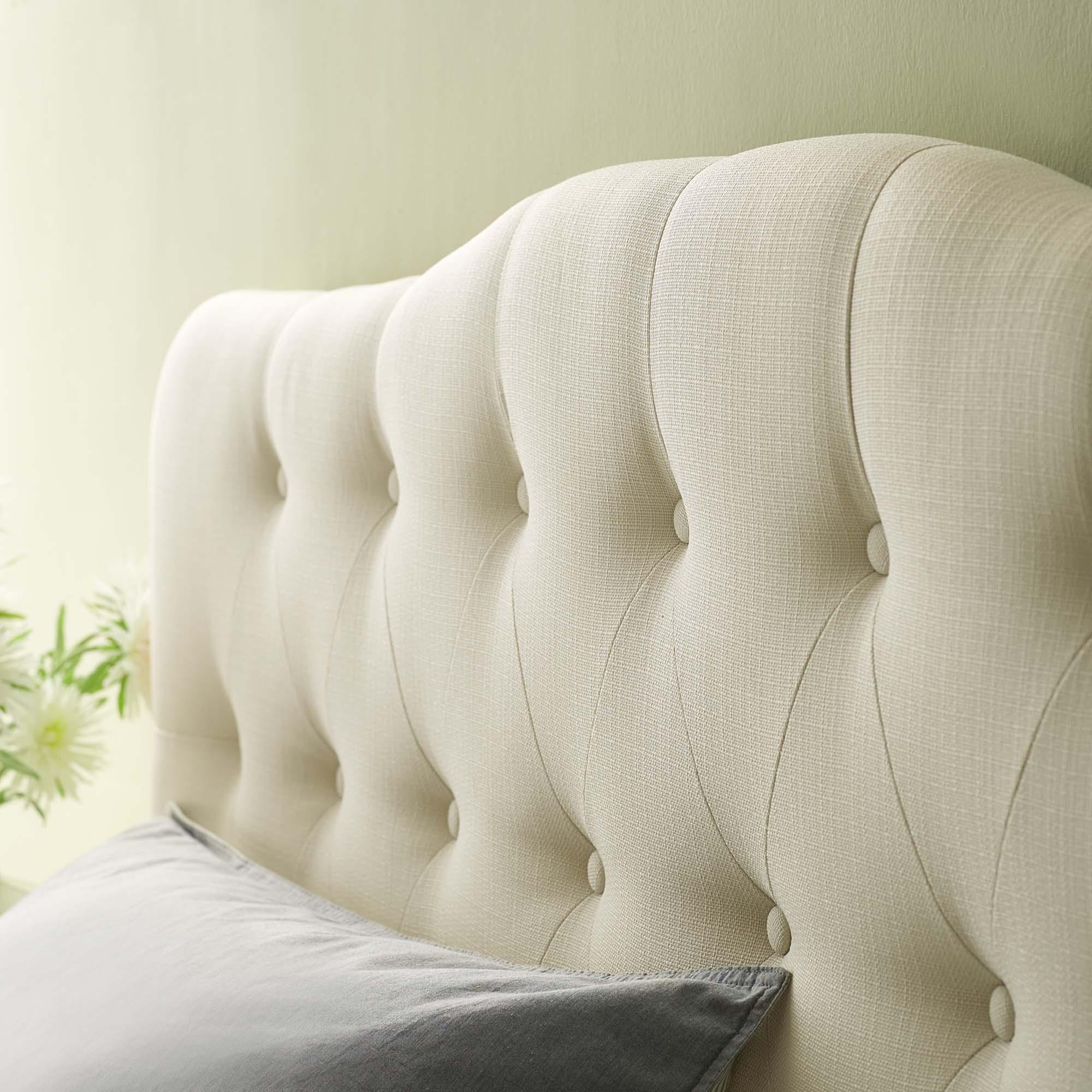 Annabel Upholstered Fabric Headboard