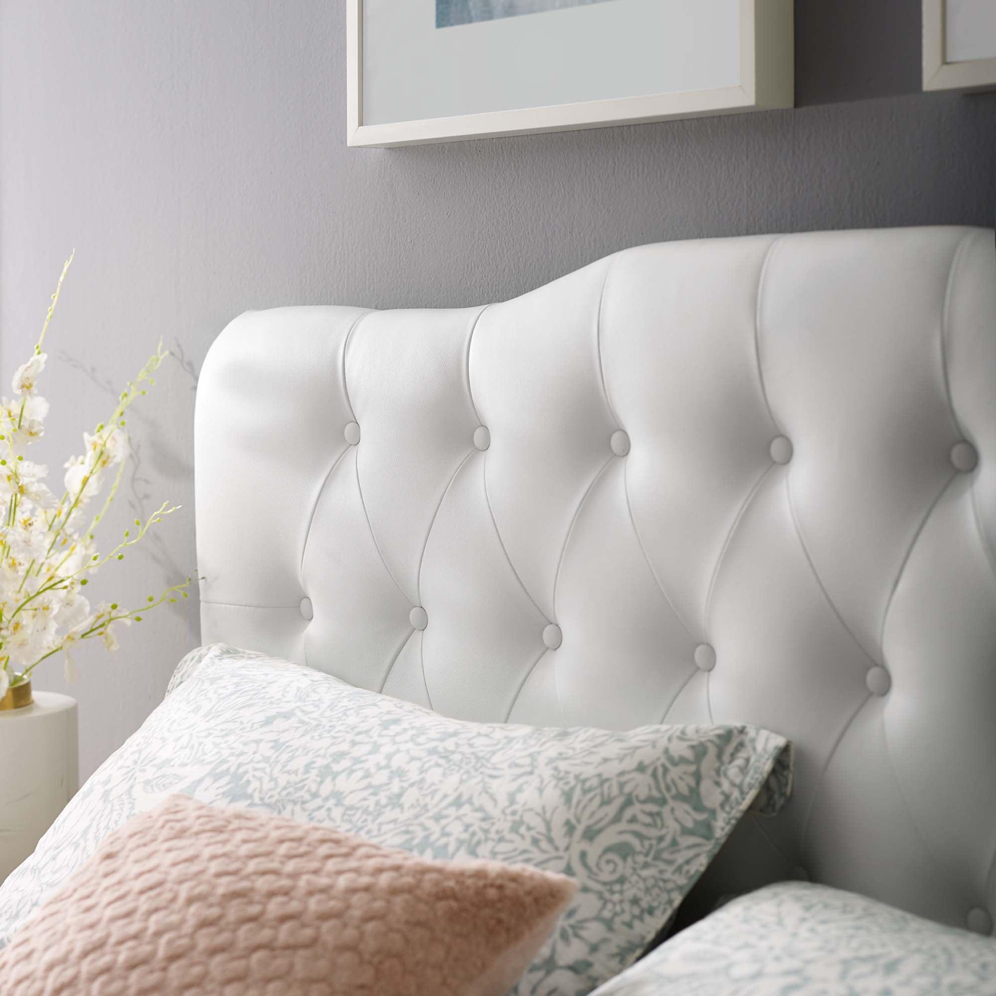 Annabel Upholstered Vinyl Headboard