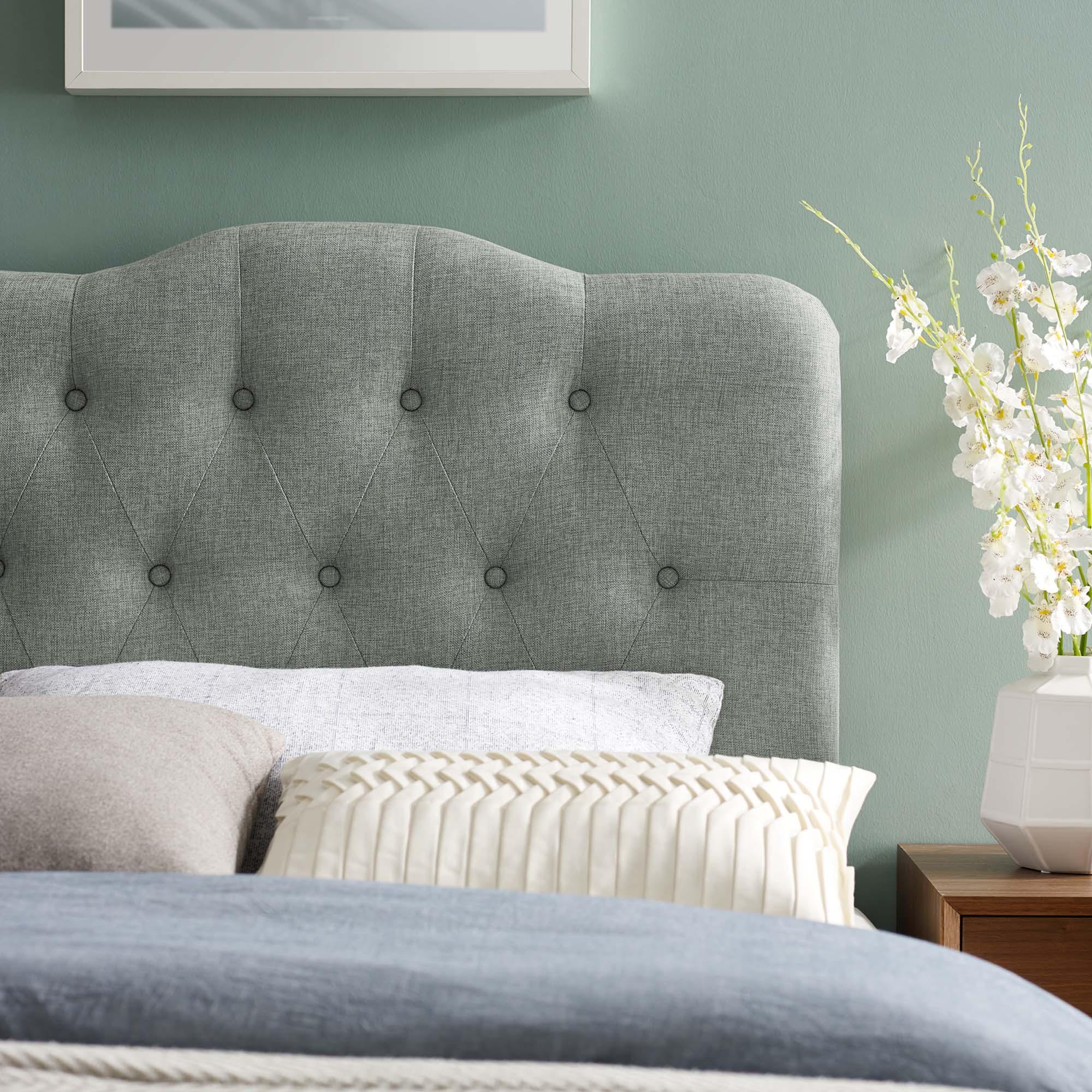 Annabel Upholstered Fabric Headboard