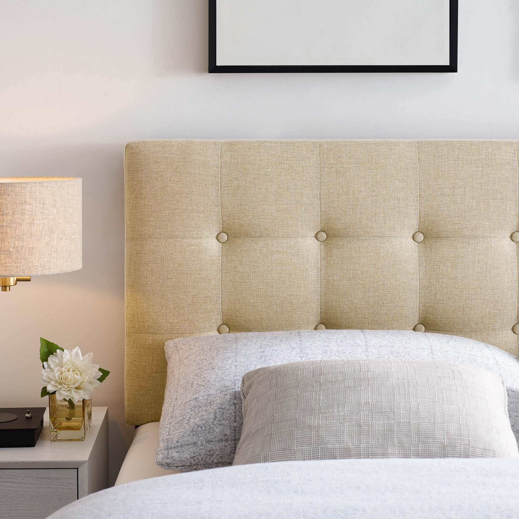 Emily Upholstered Fabric Headboard