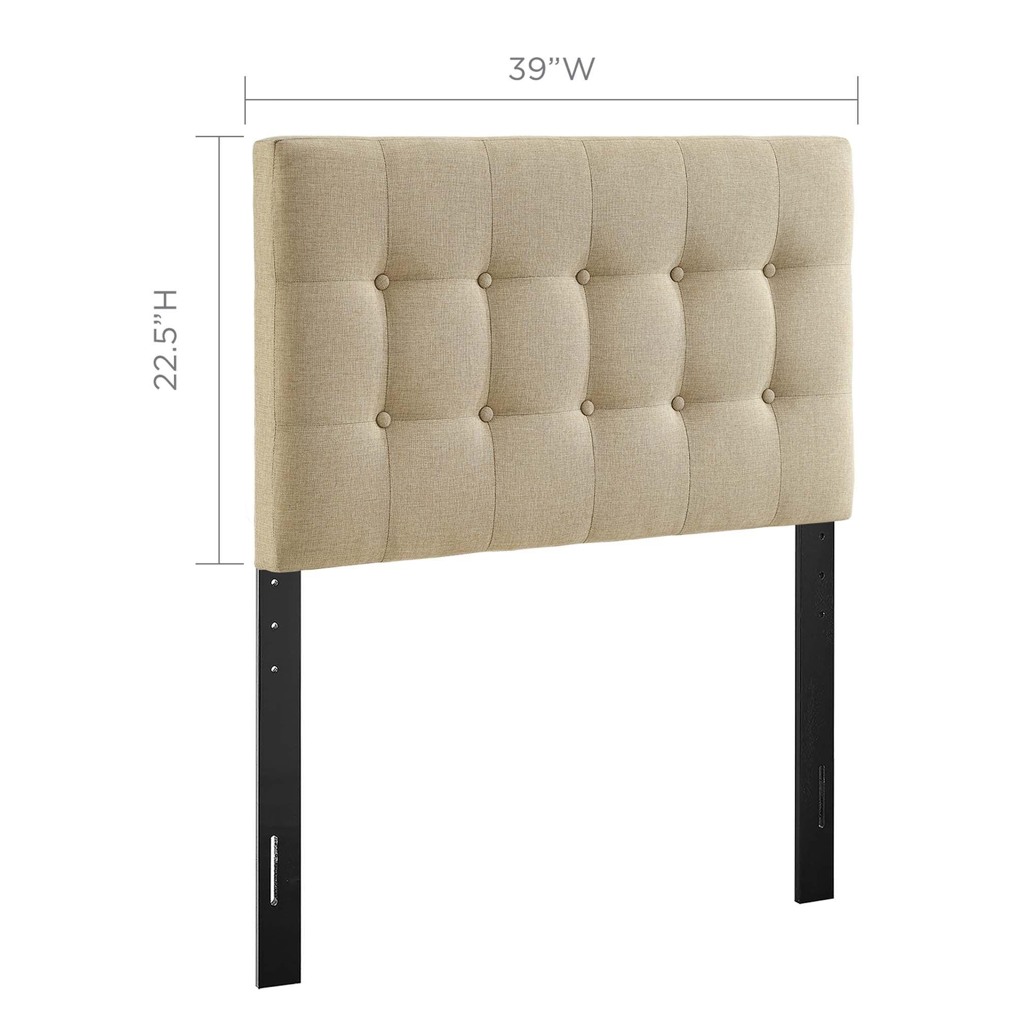 Emily Upholstered Fabric Headboard