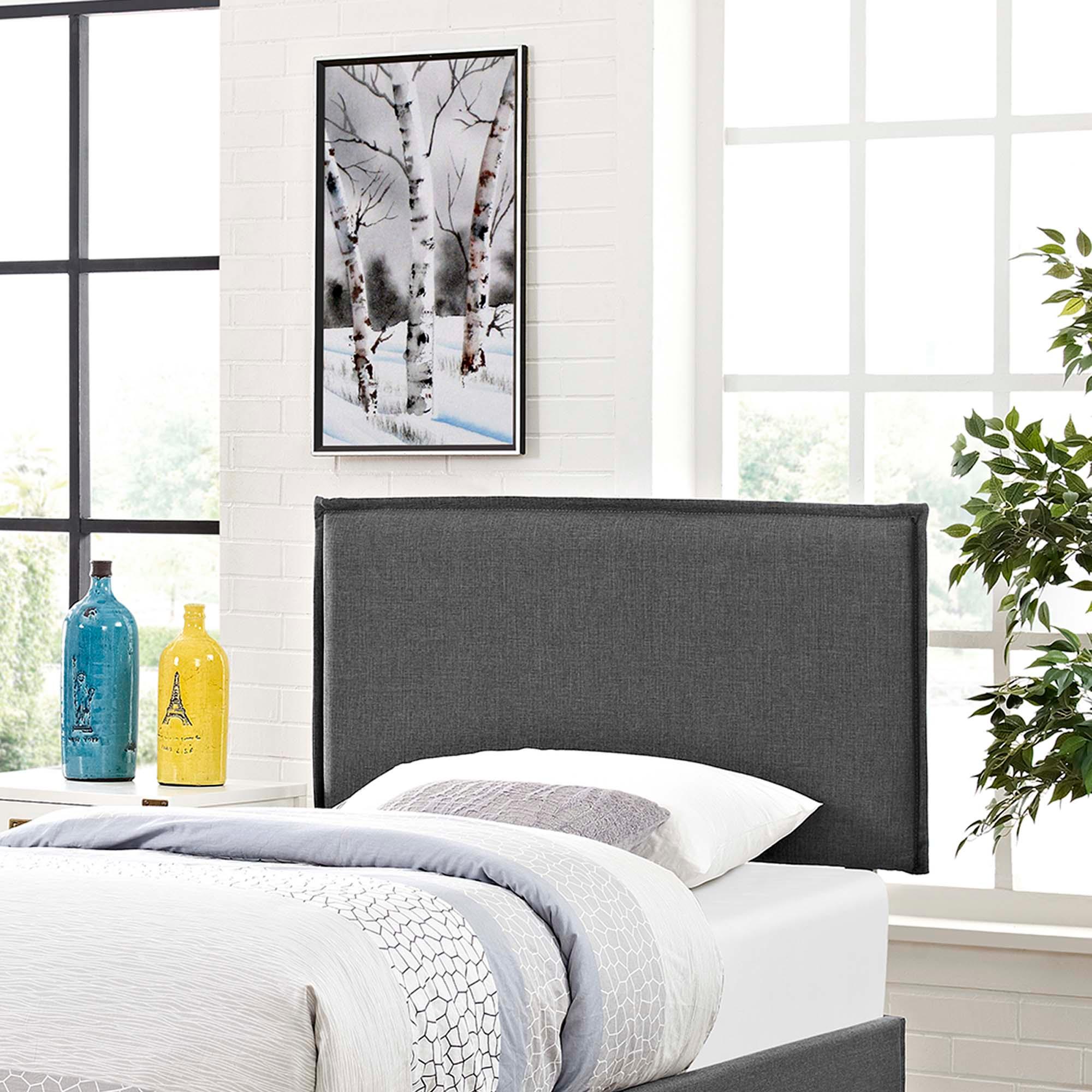 Camille Upholstered Fabric Headboard