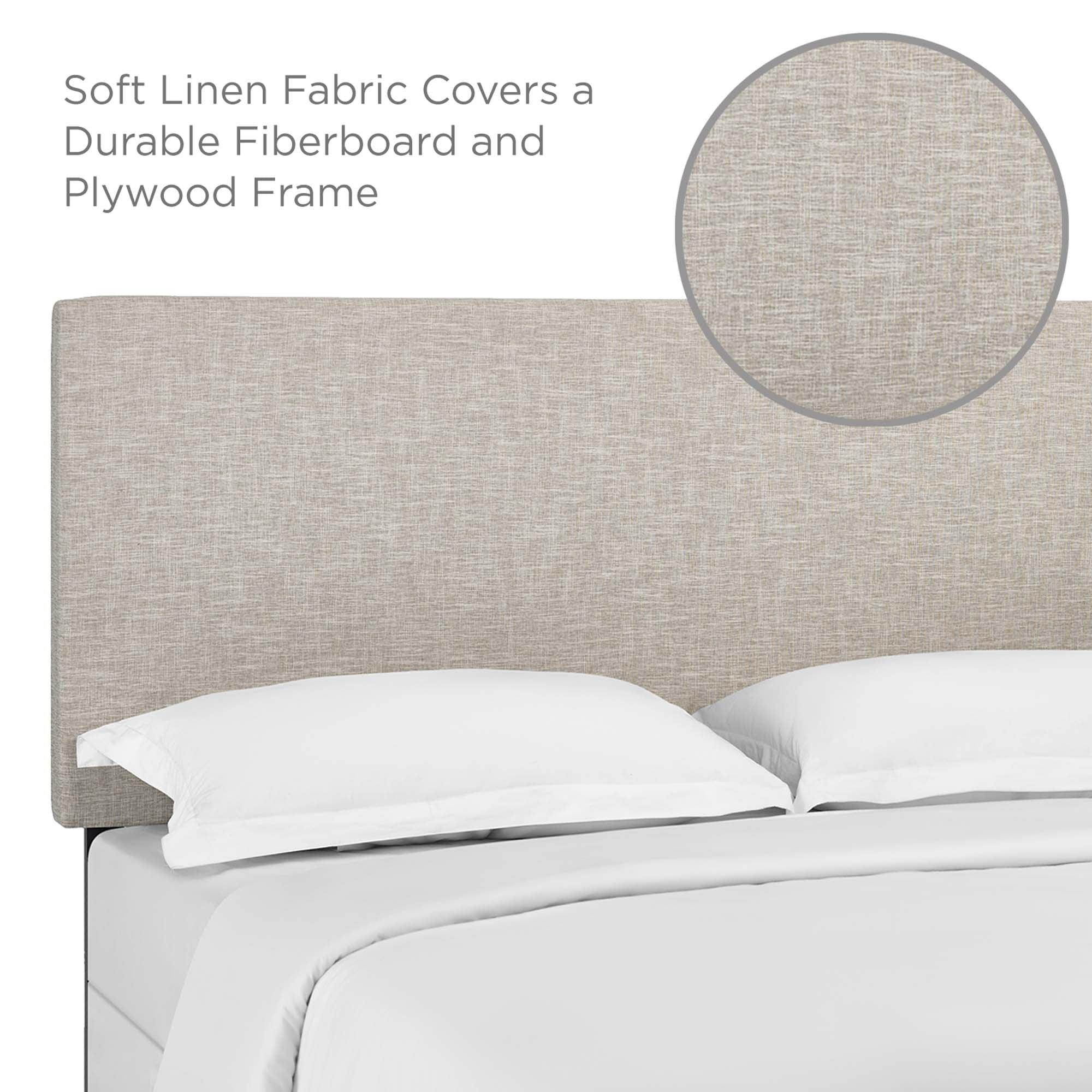 Taylor Upholstered Linen Fabric / Headboard