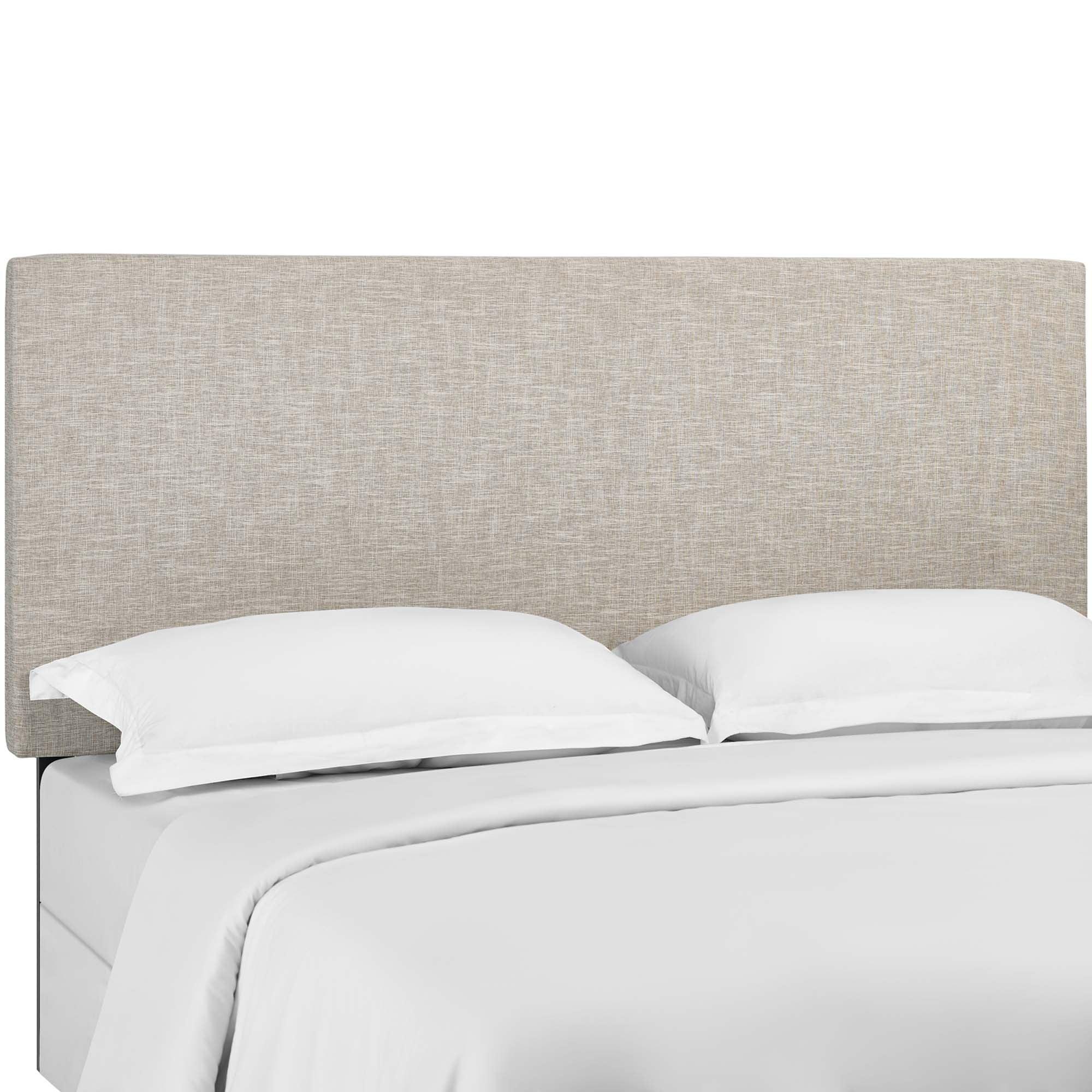 Taylor Upholstered Linen Fabric and Headboard