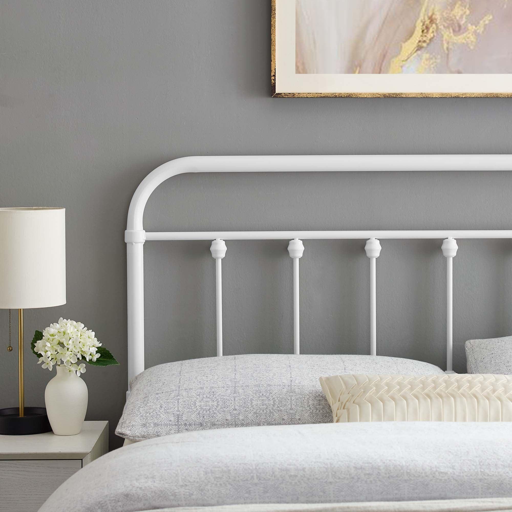 Sage Metal Headboard