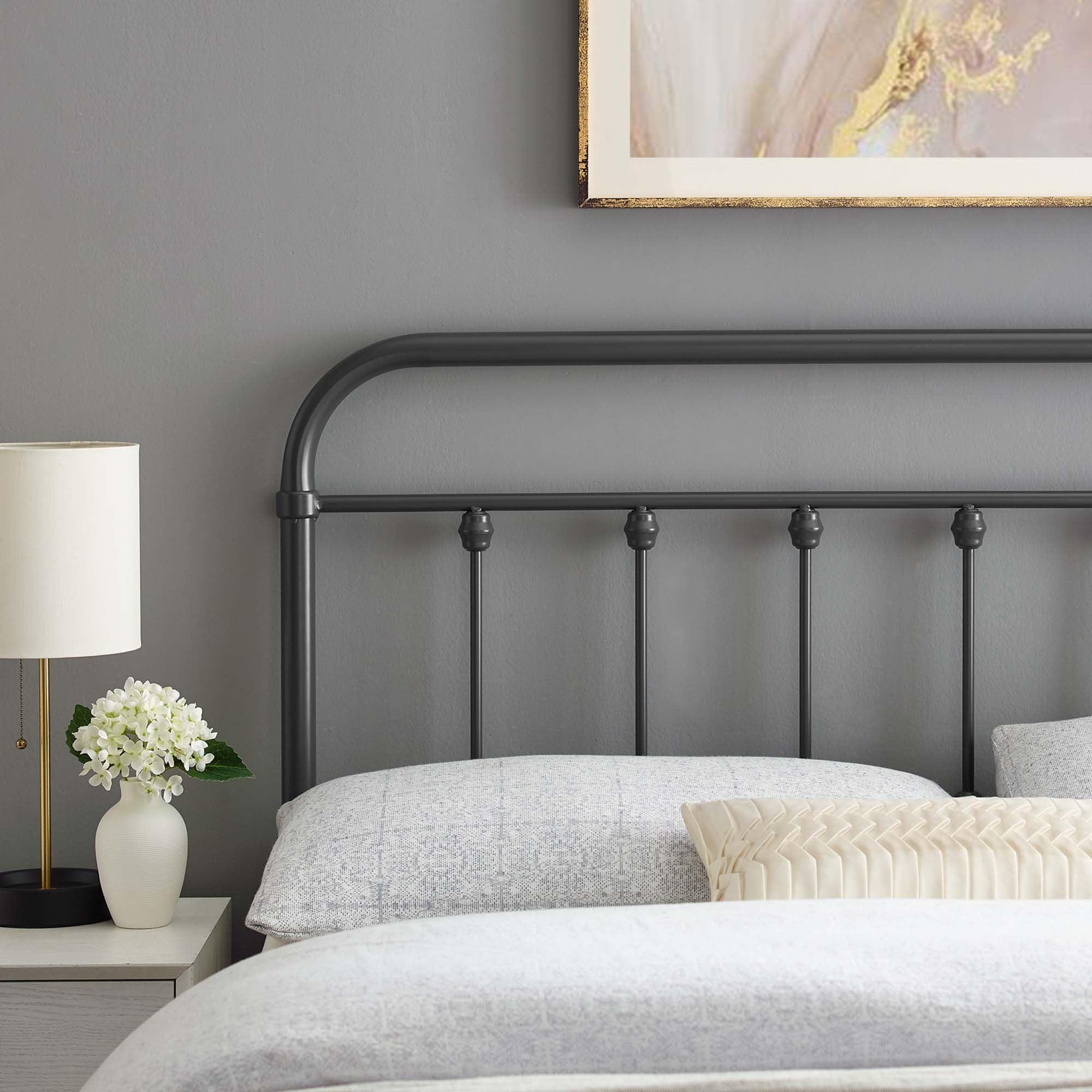 Sage Metal Headboard