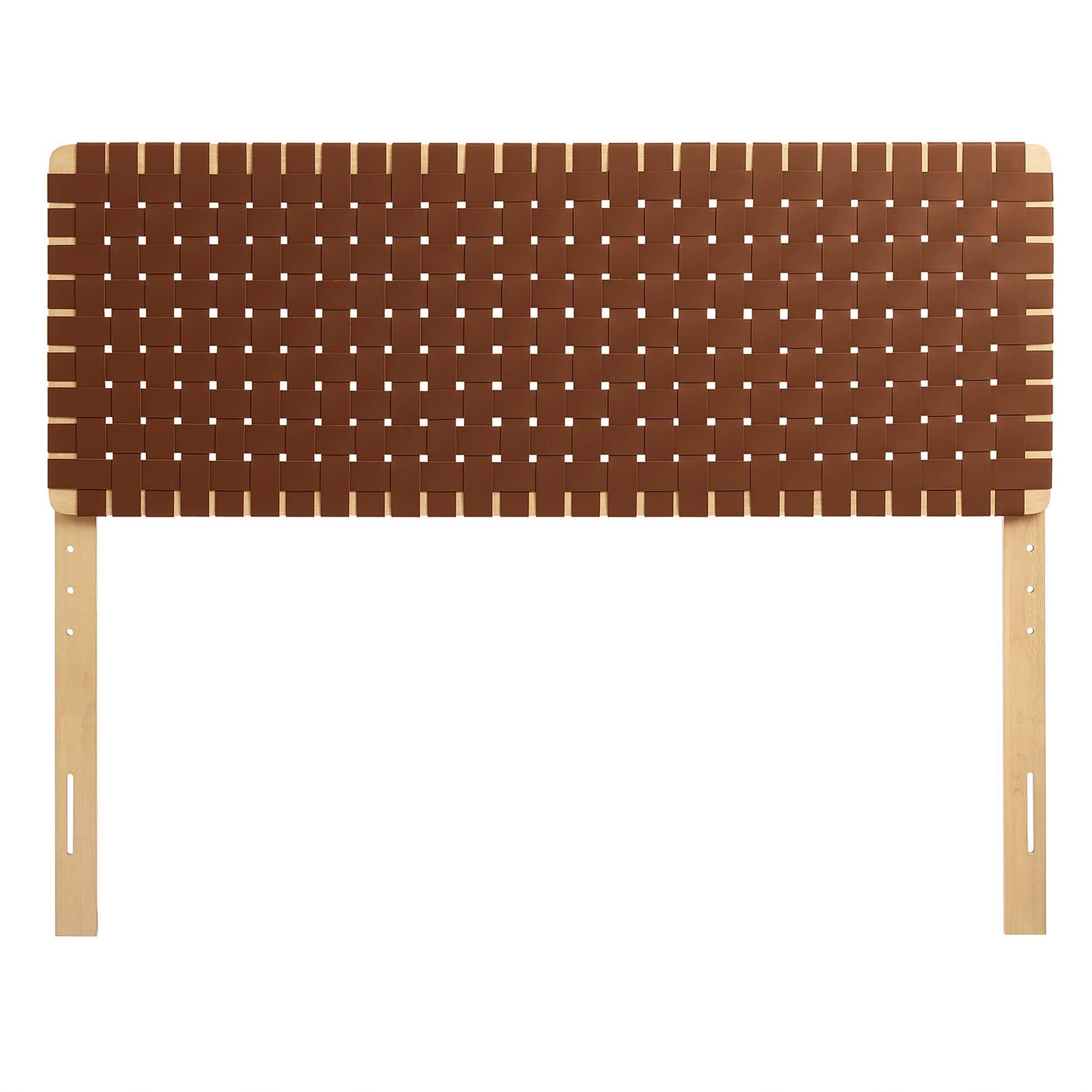 Sparta Weave Vegan Leather Headboard