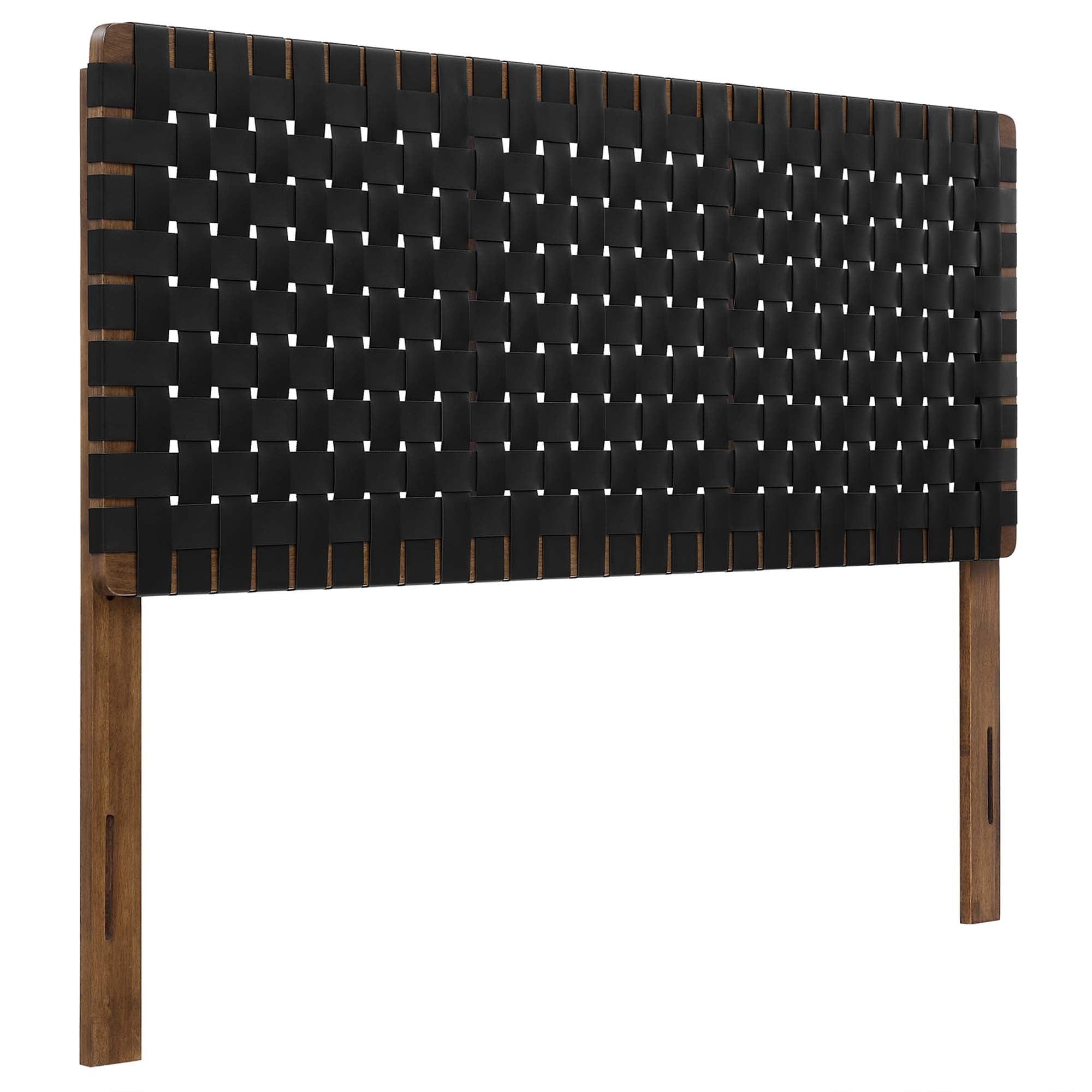 Sparta Weave Vegan Leather Headboard