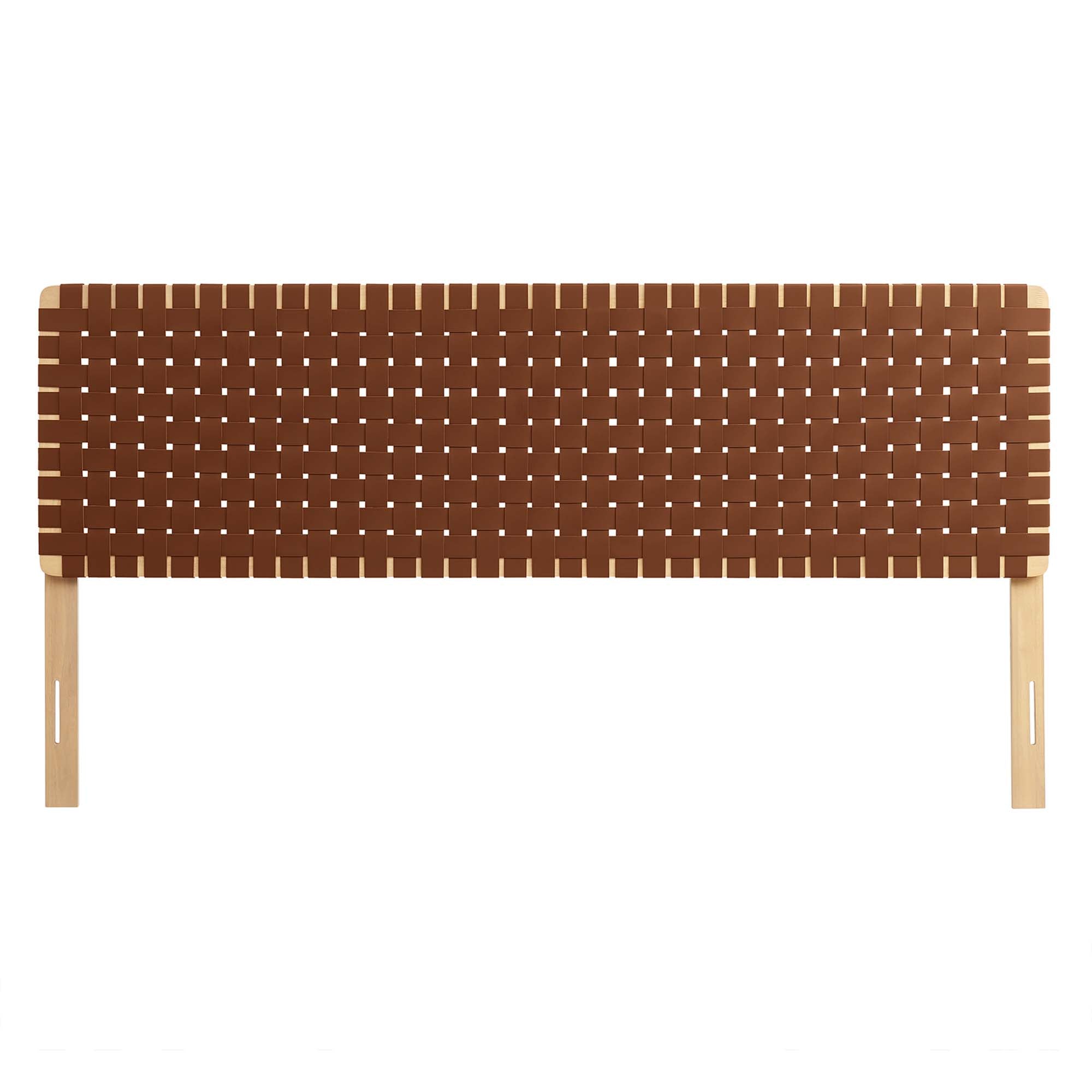 Sparta Weave Vegan Leather Headboard