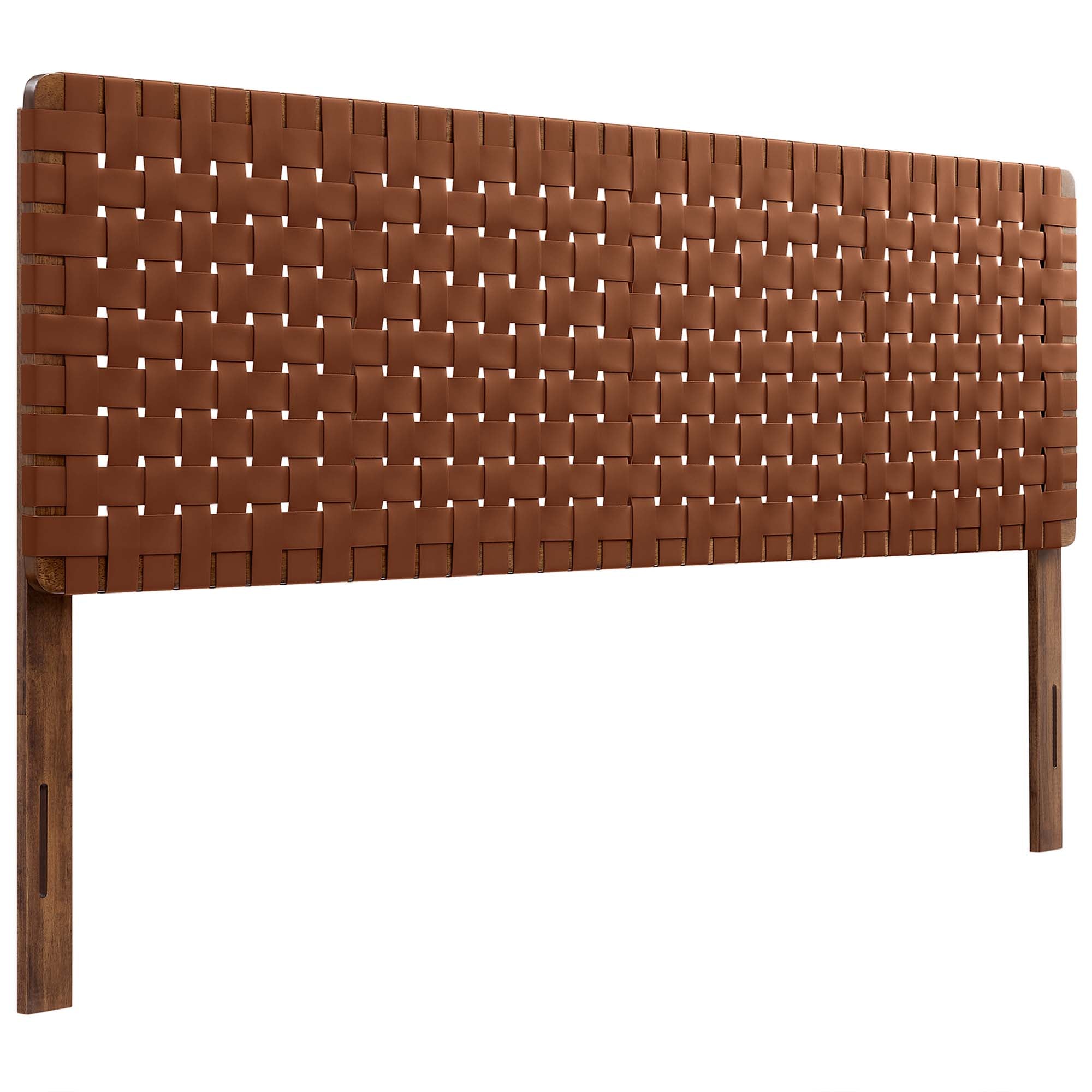 Sparta Weave Vegan Leather Headboard