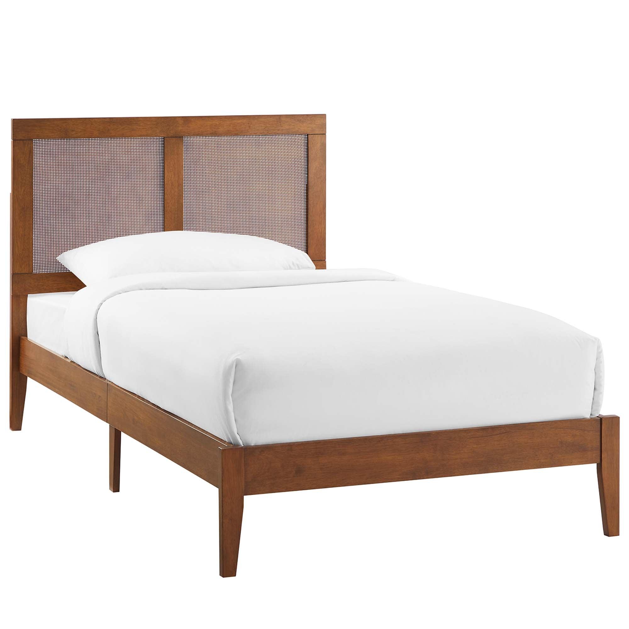 Sirocco Rattan and Wood Platform Bed