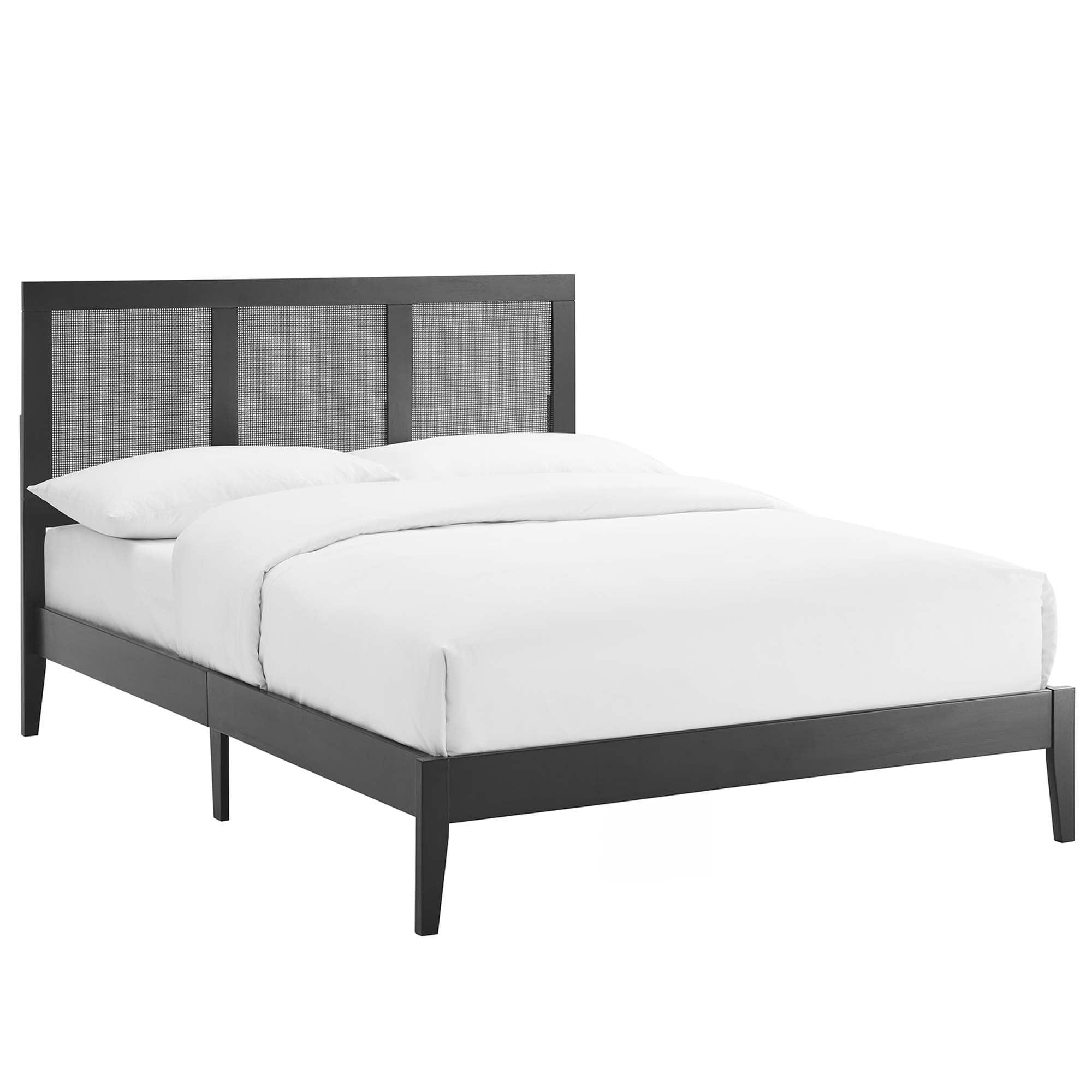 Sirocco Rattan and Wood Platform Bed