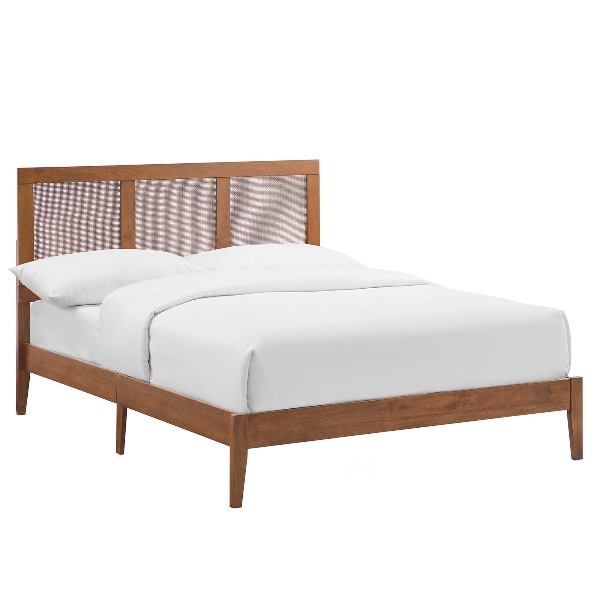 Sirocco Rattan and Wood Platform Bed