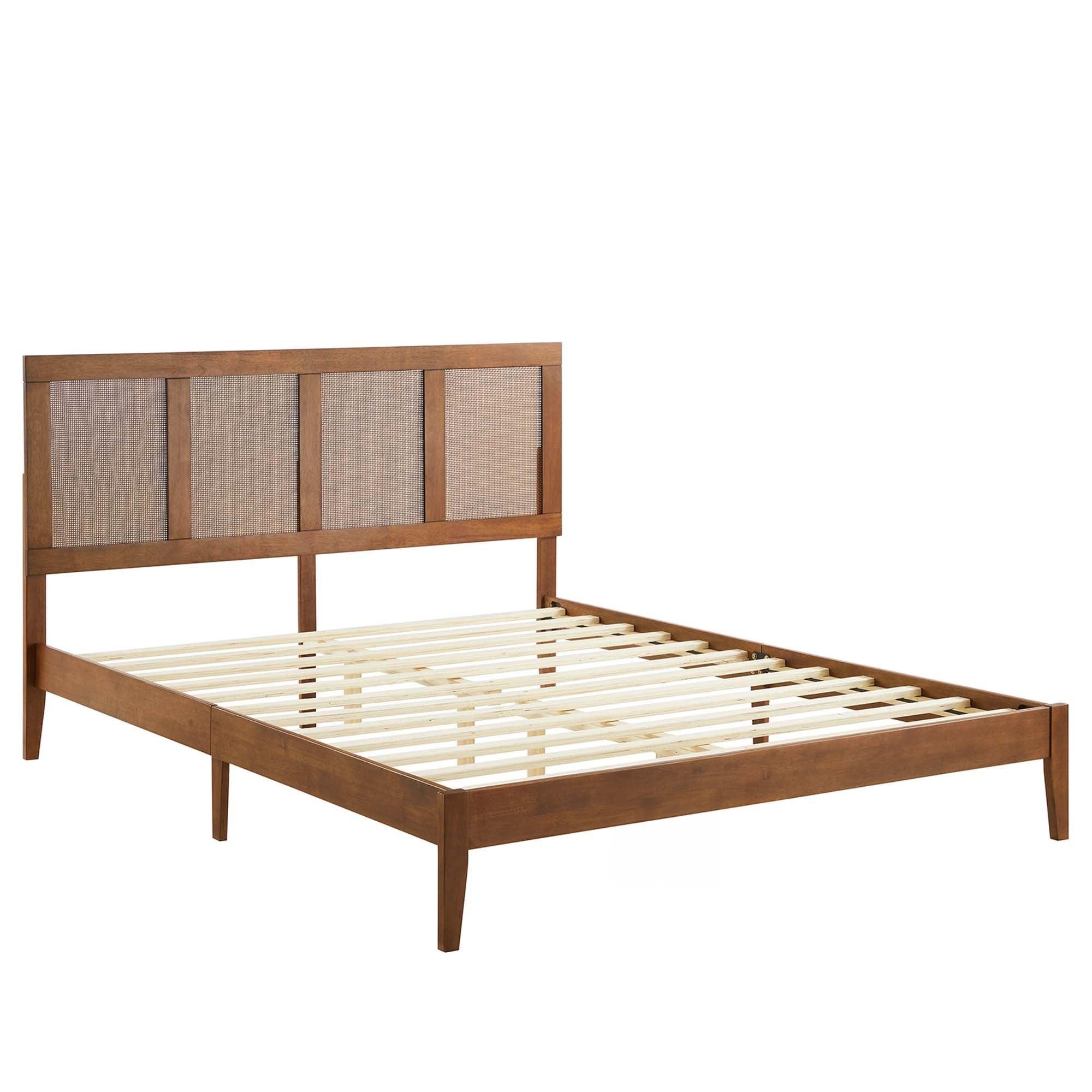 Sirocco Rattan and Wood Platform Bed