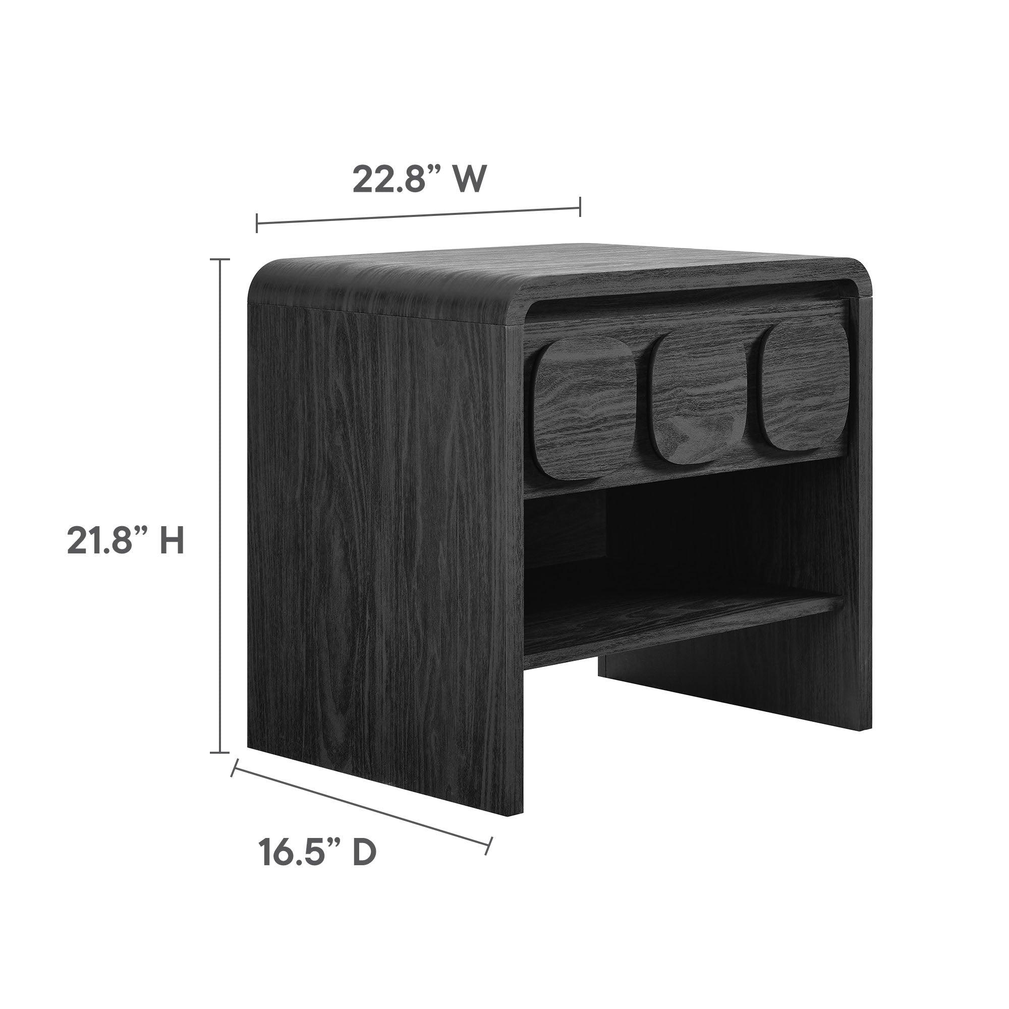 Toscana 1-Drawer Nightstand