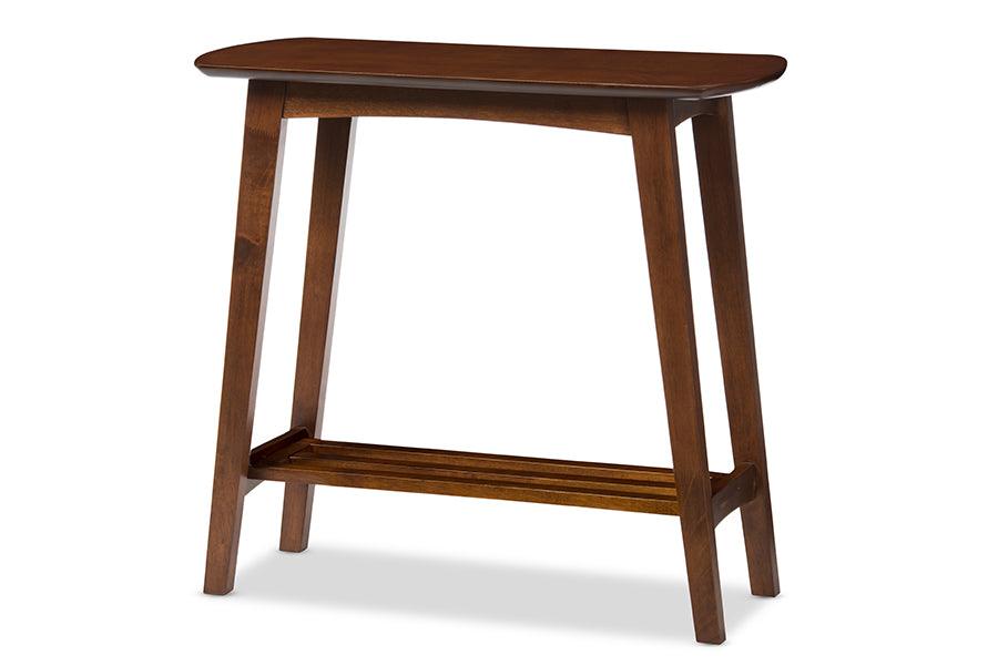 Sacramento Mid-century Modern Scandinavian Style Dark Console Table