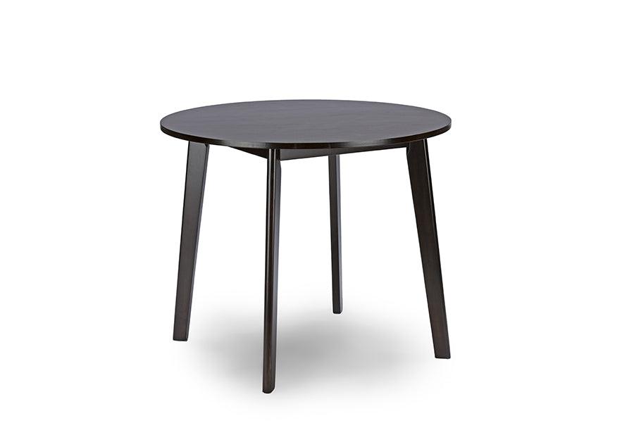 Debbie Mid-Century Wood Round Dining Table