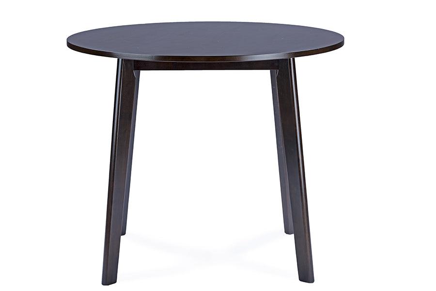 Debbie Mid-Century Wood Round Dining Table