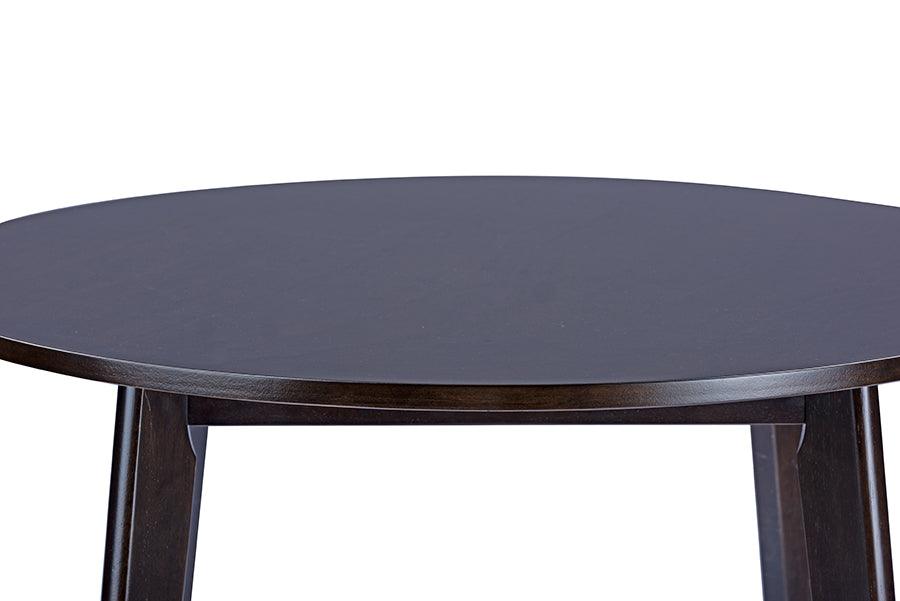 Debbie Mid-Century Wood Round Dining Table