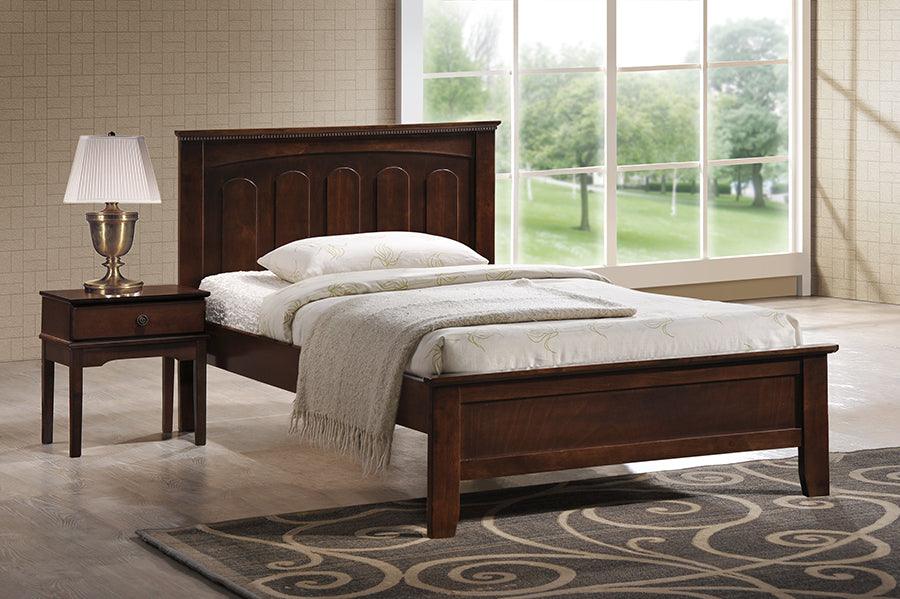 Spuma Cappuccino Wood Contemporary - Bed